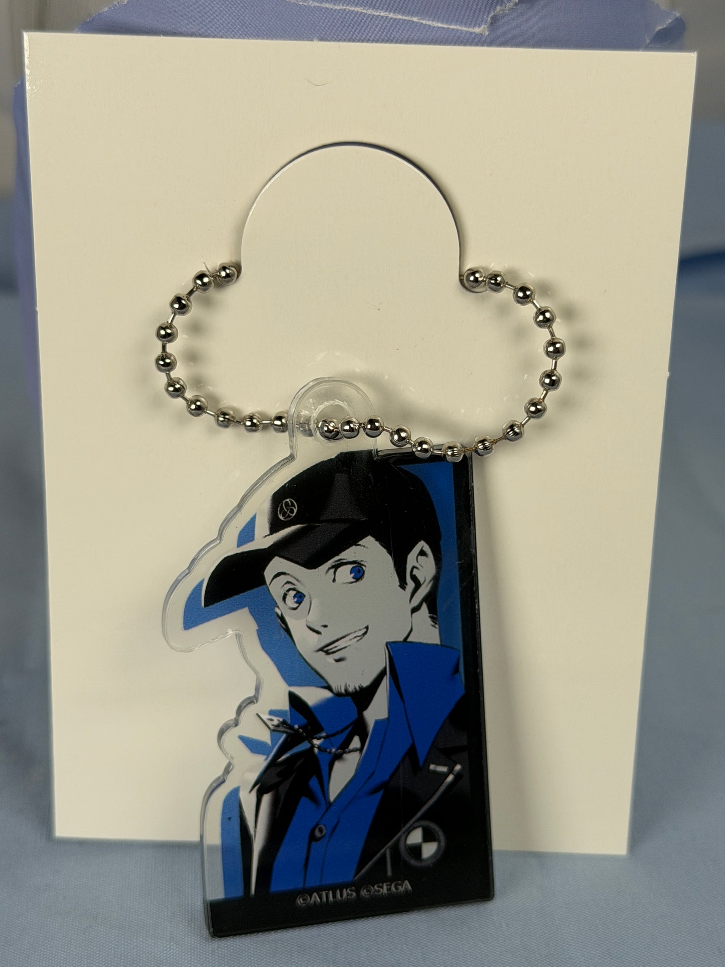 Junpei Iori Portrait Acrylic Keychain Persona 3 Reload