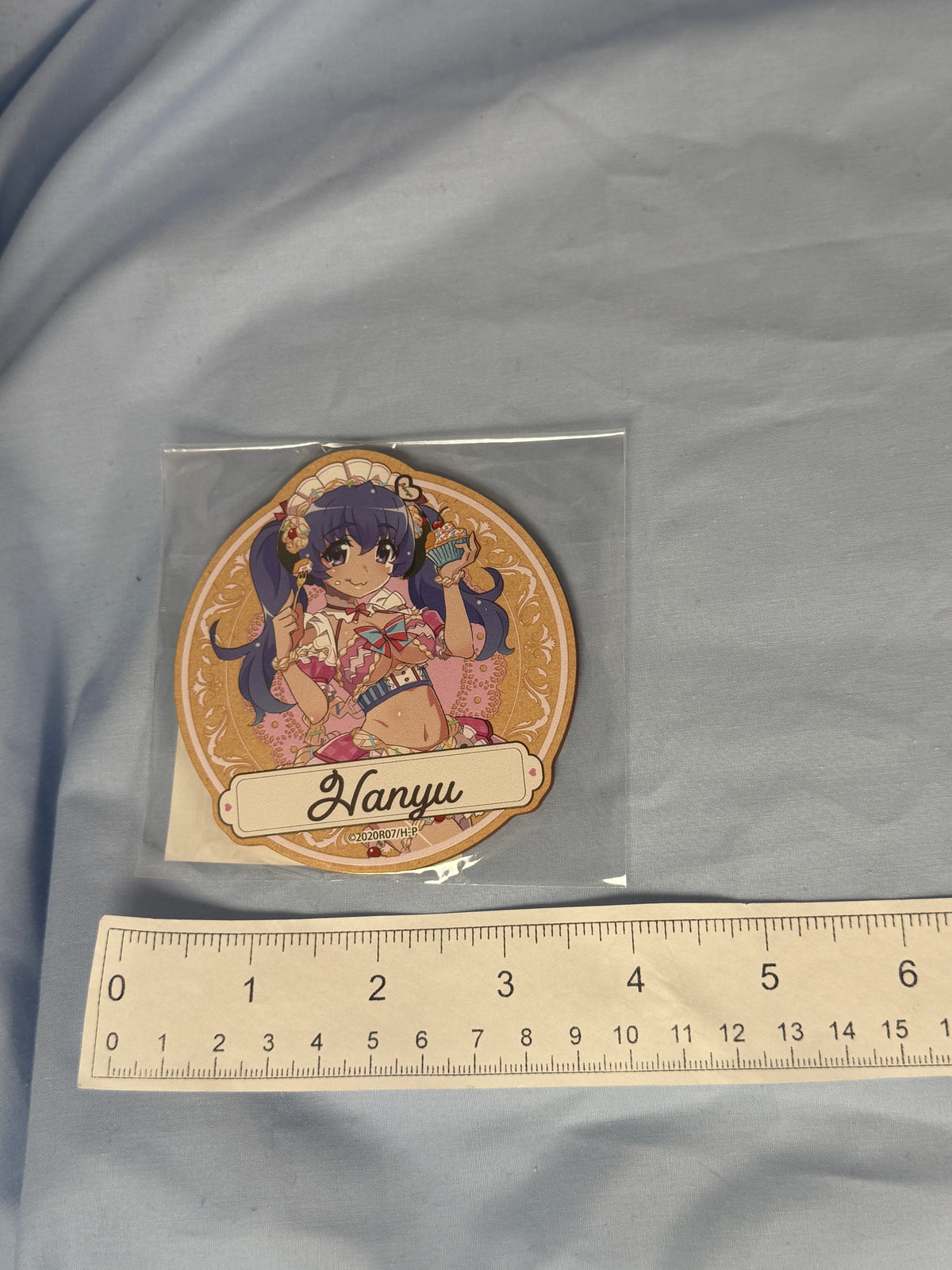 Hanyuu Wooden Coaster Higurashi When They Cry Moe Café Lottery Prize E
