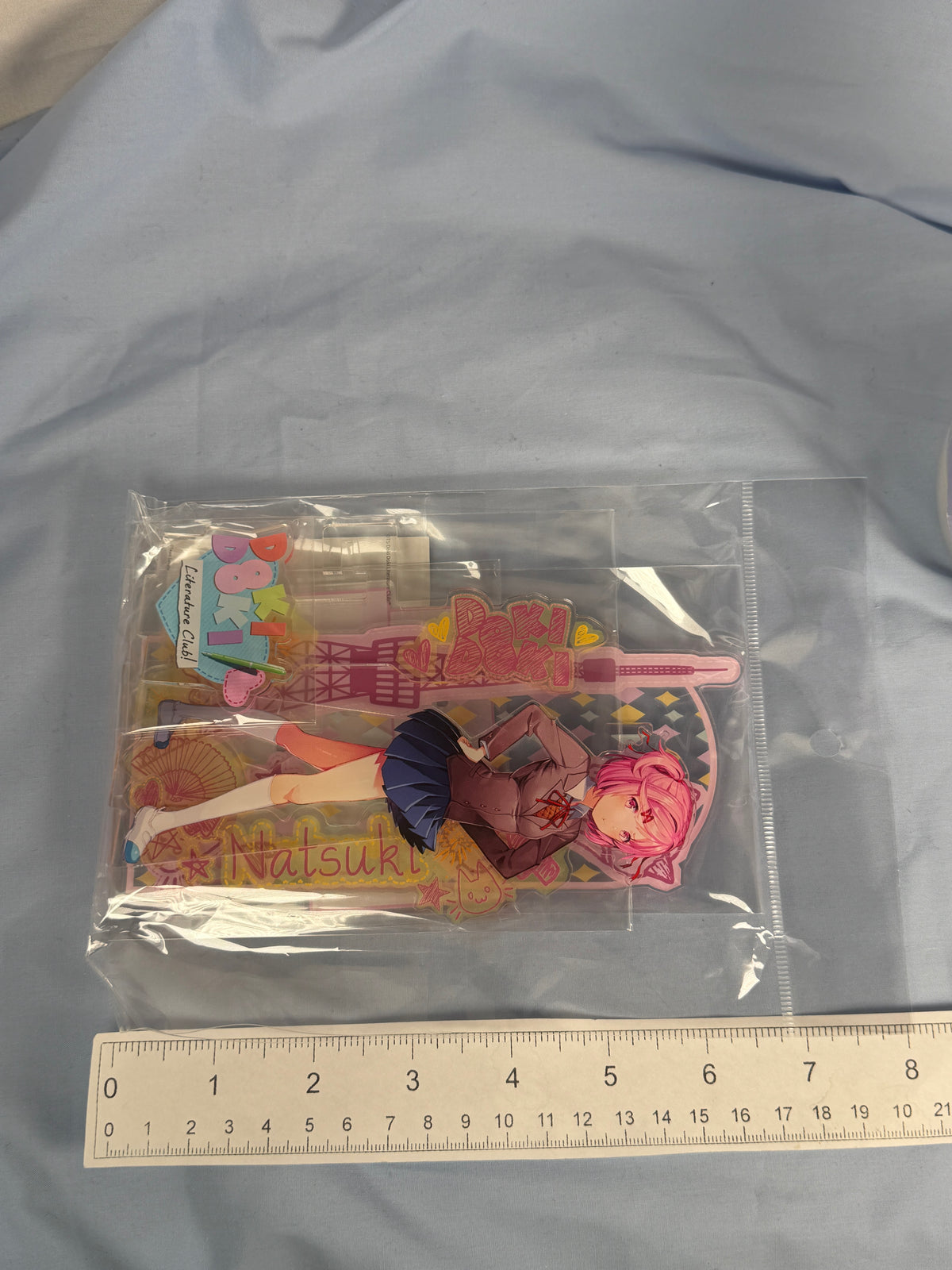 Natsuki Original Art Acrylic Stand Doki Doki Literature Club DDLC Tokyo Tower