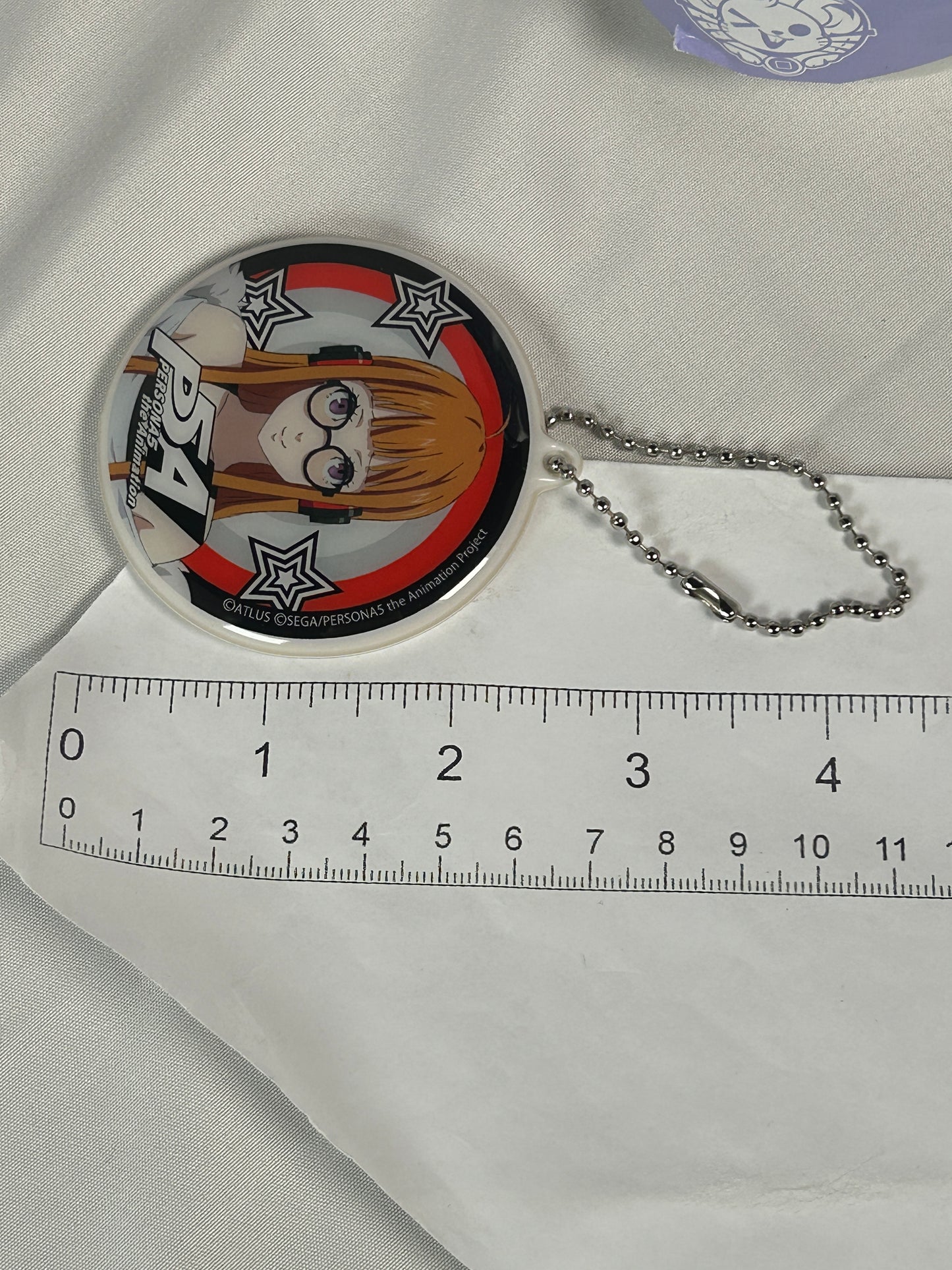 Futaba Sakura Cushion Keychain Persona 5 the Animation