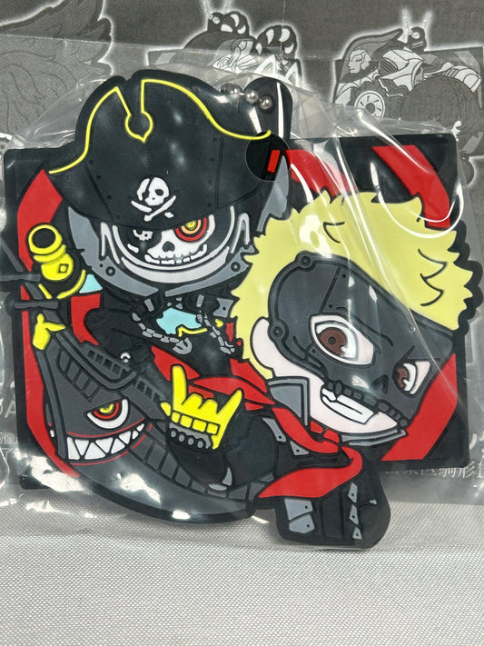 Ryuji Sakamoto Skull Rubber Capsule Mascot Keychain Persona 5 The Royal