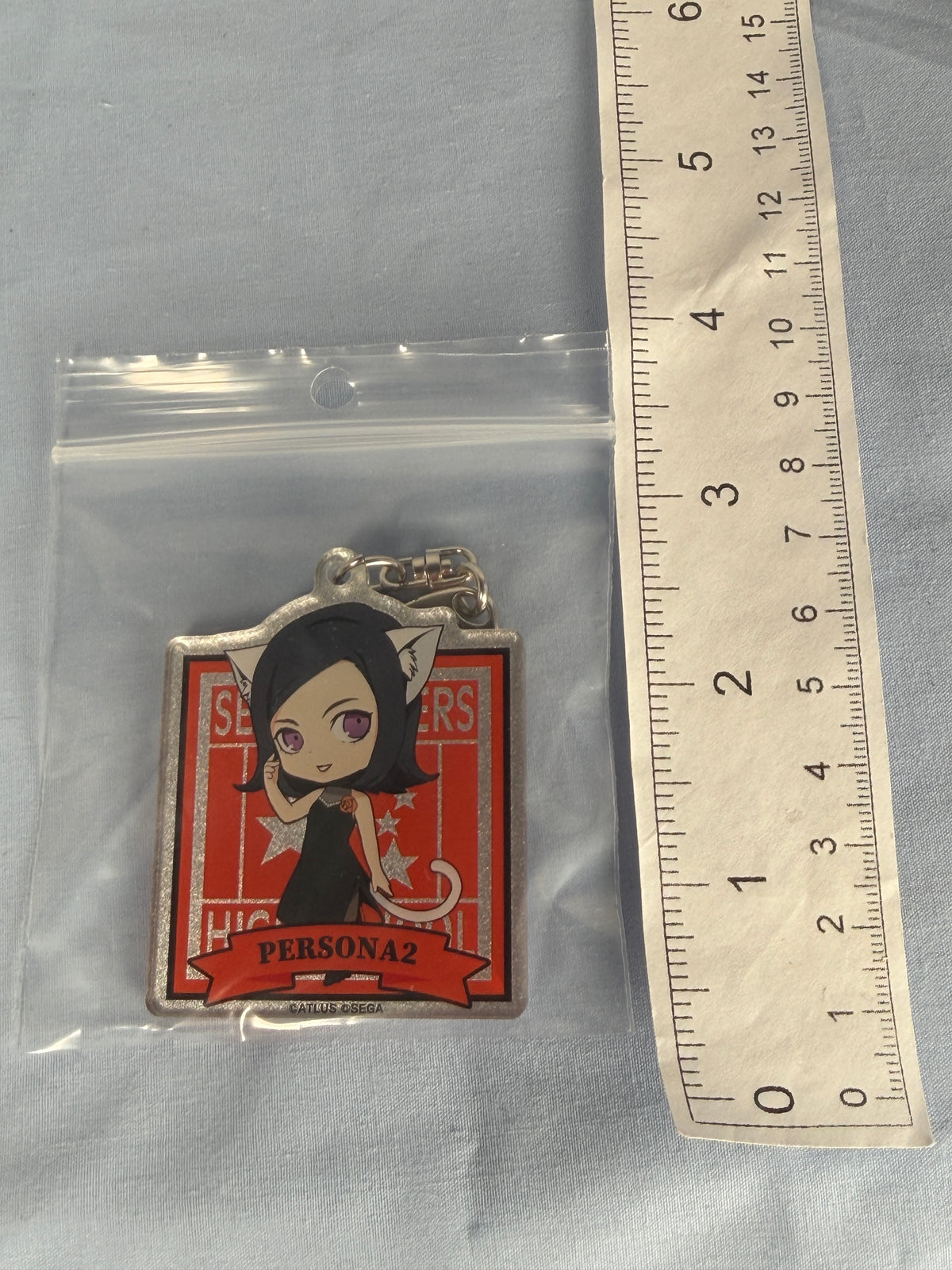 Maya Amano Cat Ears Namjatown Acrylic Keychain Persona 25th Anniversary