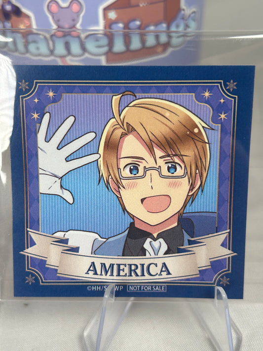 America Snow Café Paper Mini Artwork Decoration Hetalia World Stars
