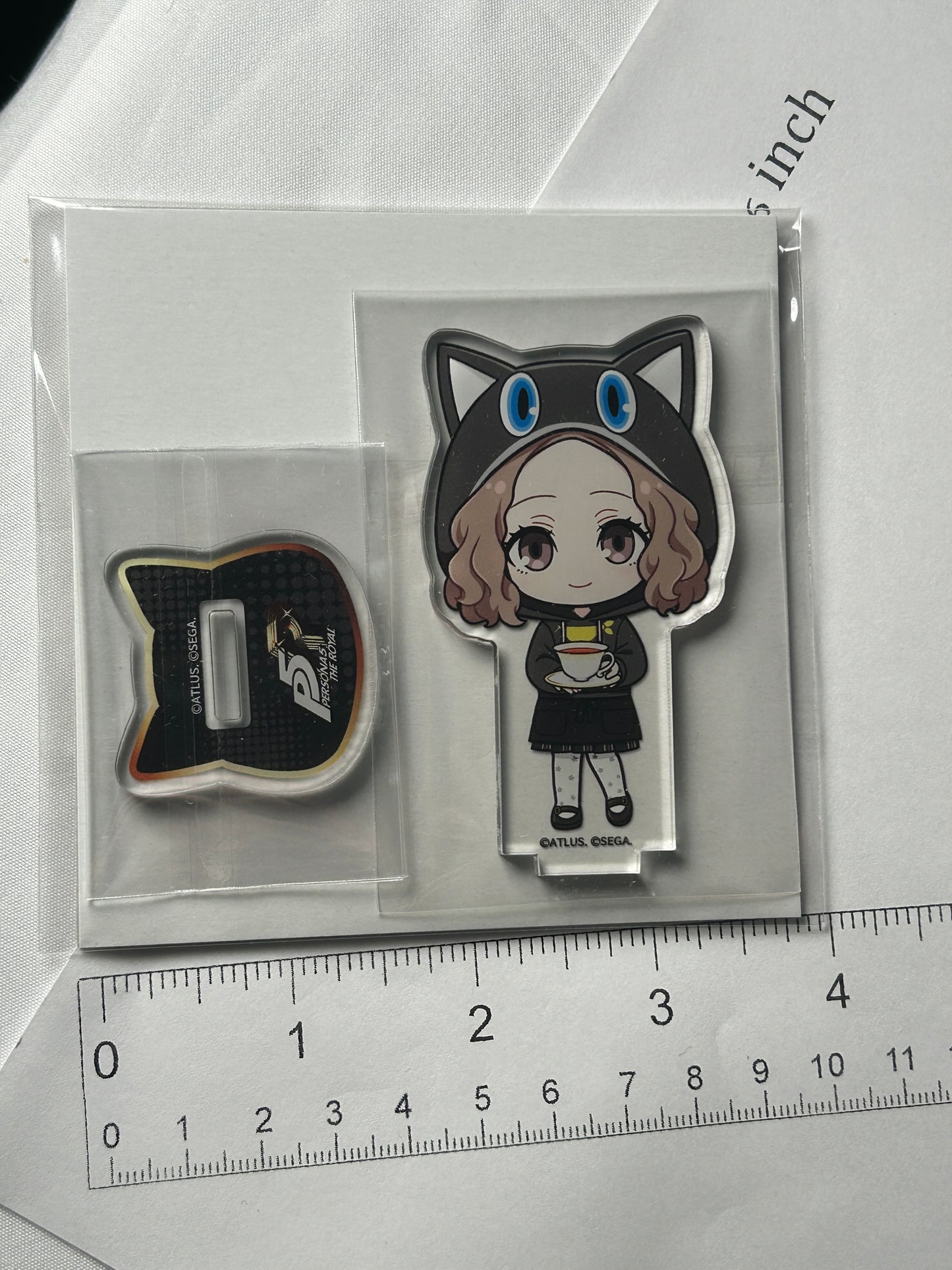 Haru Okumura Noir Acrylic Stand Persona 5 Royal x Amo Café