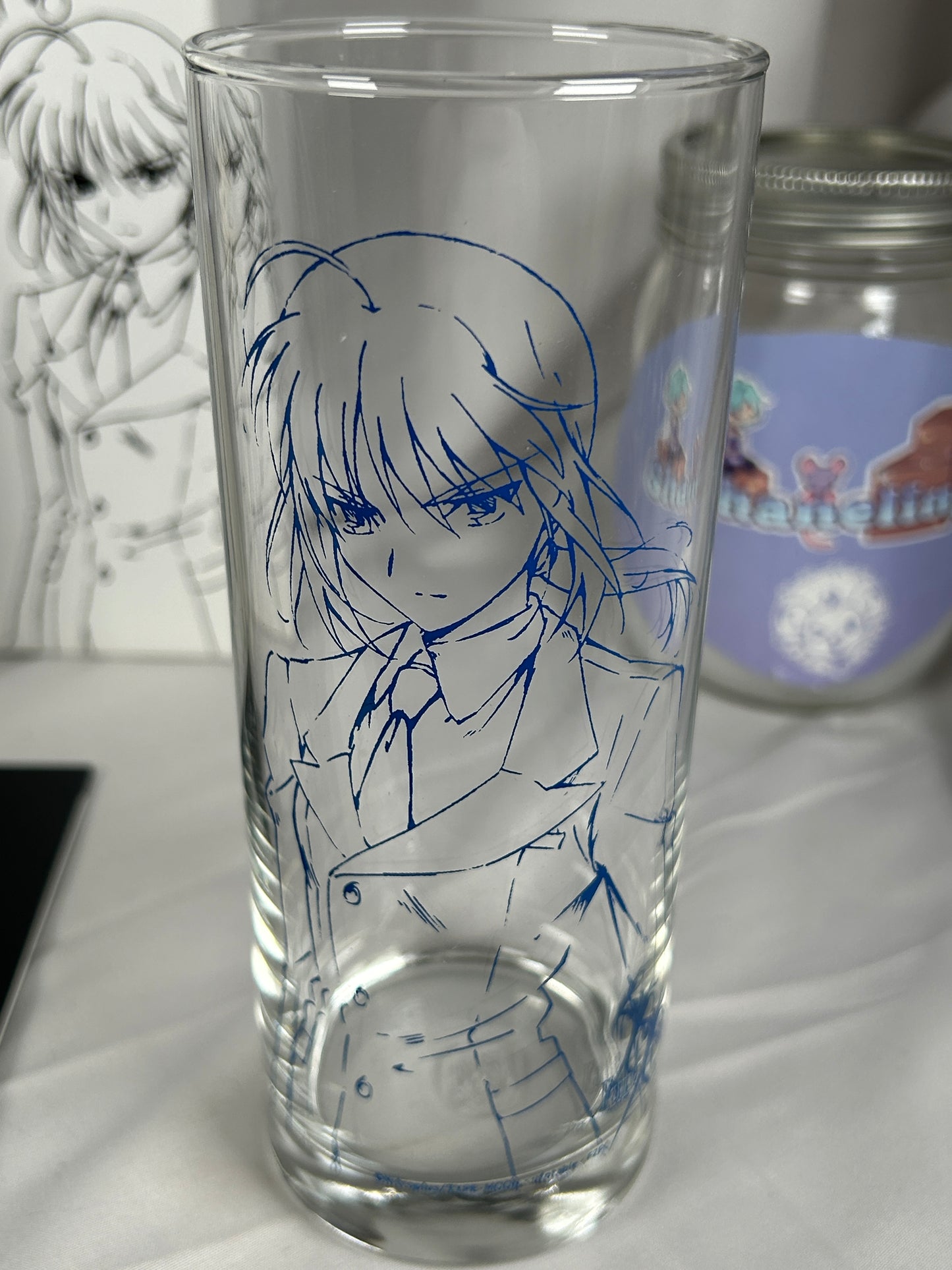 Suit Saber Glass Cup Set Fate Zero Comiket 81 ufotable Limited Item