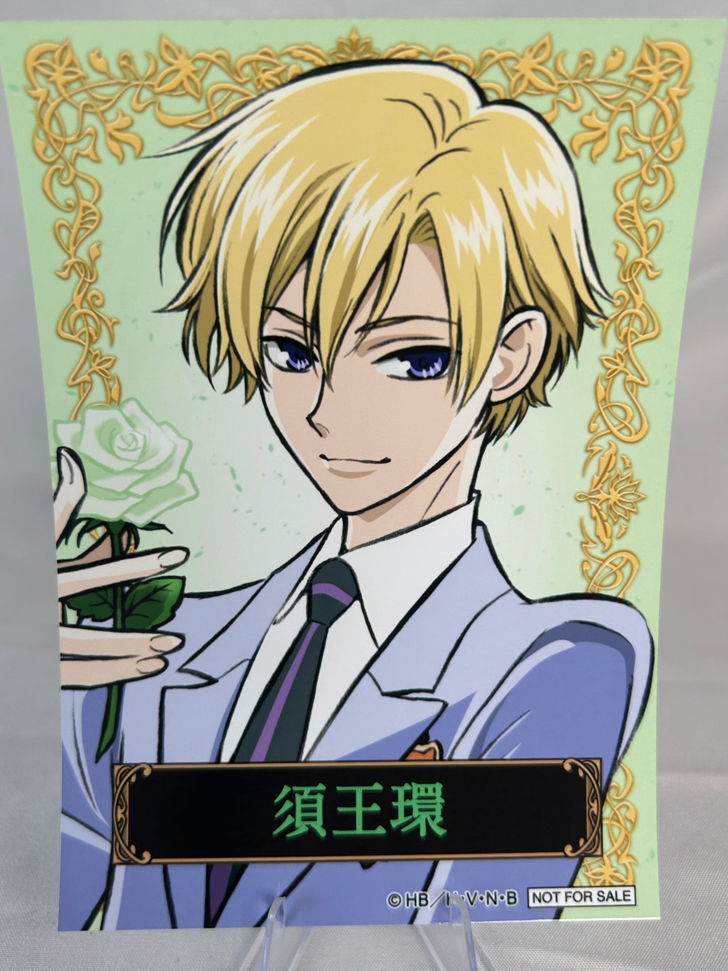 Tamaki Suou Bonus Paper Art Ouran Highschool Host Club 20th Anniversary