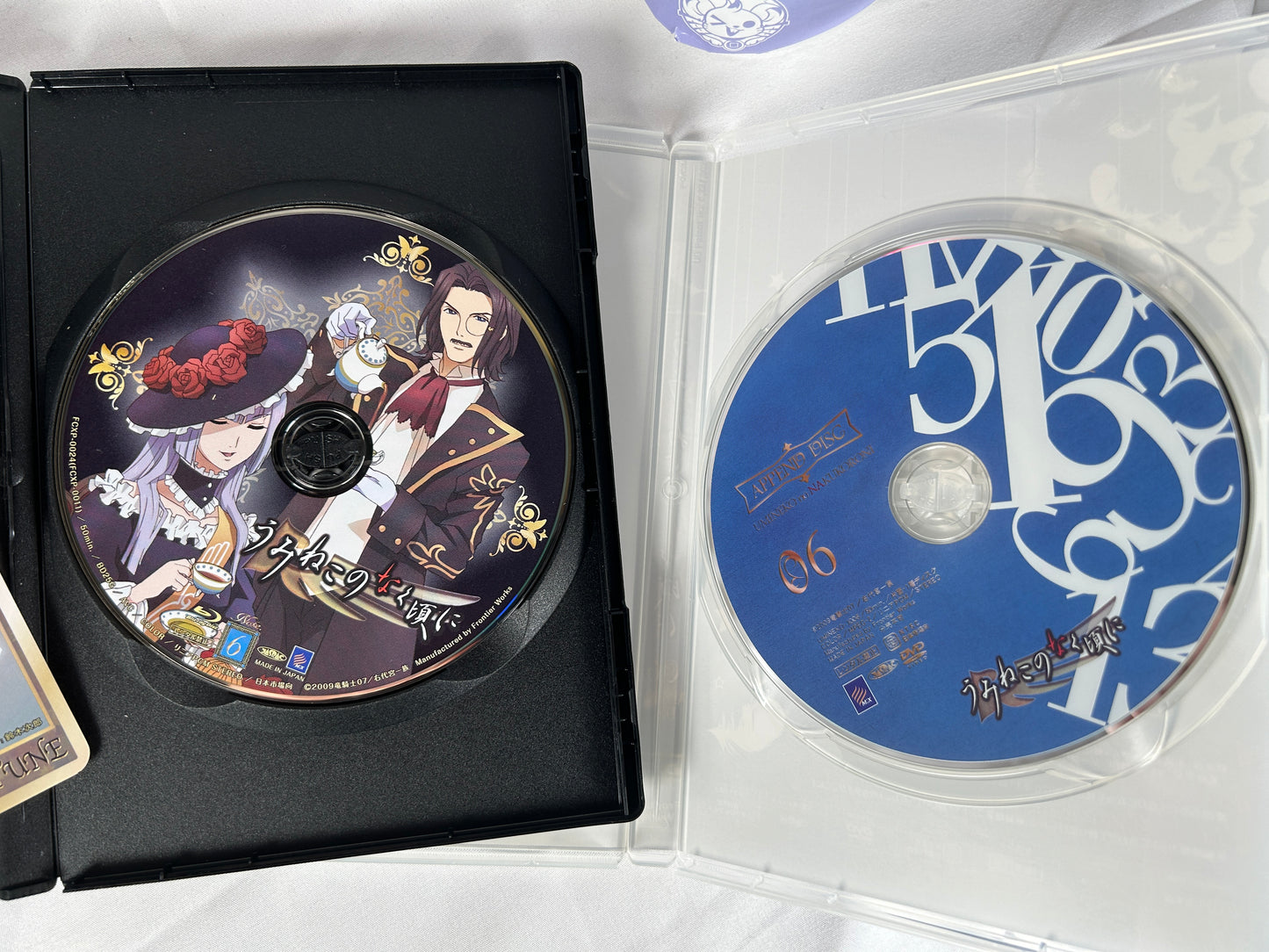 Umineko Anime DVD Vol 6 First Limited Edition JP with Bonus CD