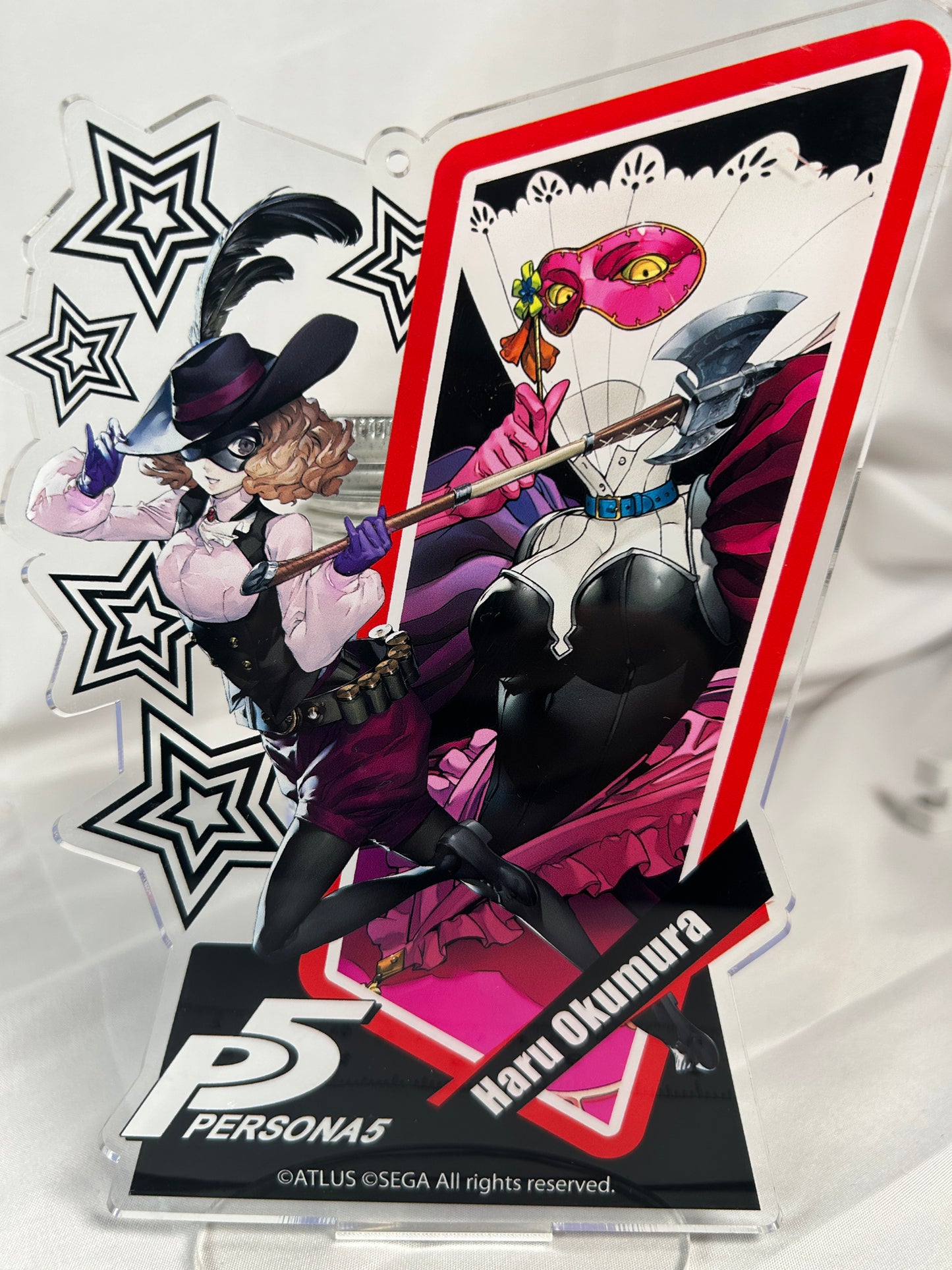 Haru Okumura Noir Deka Acrylic Stand Persona 5 2017
