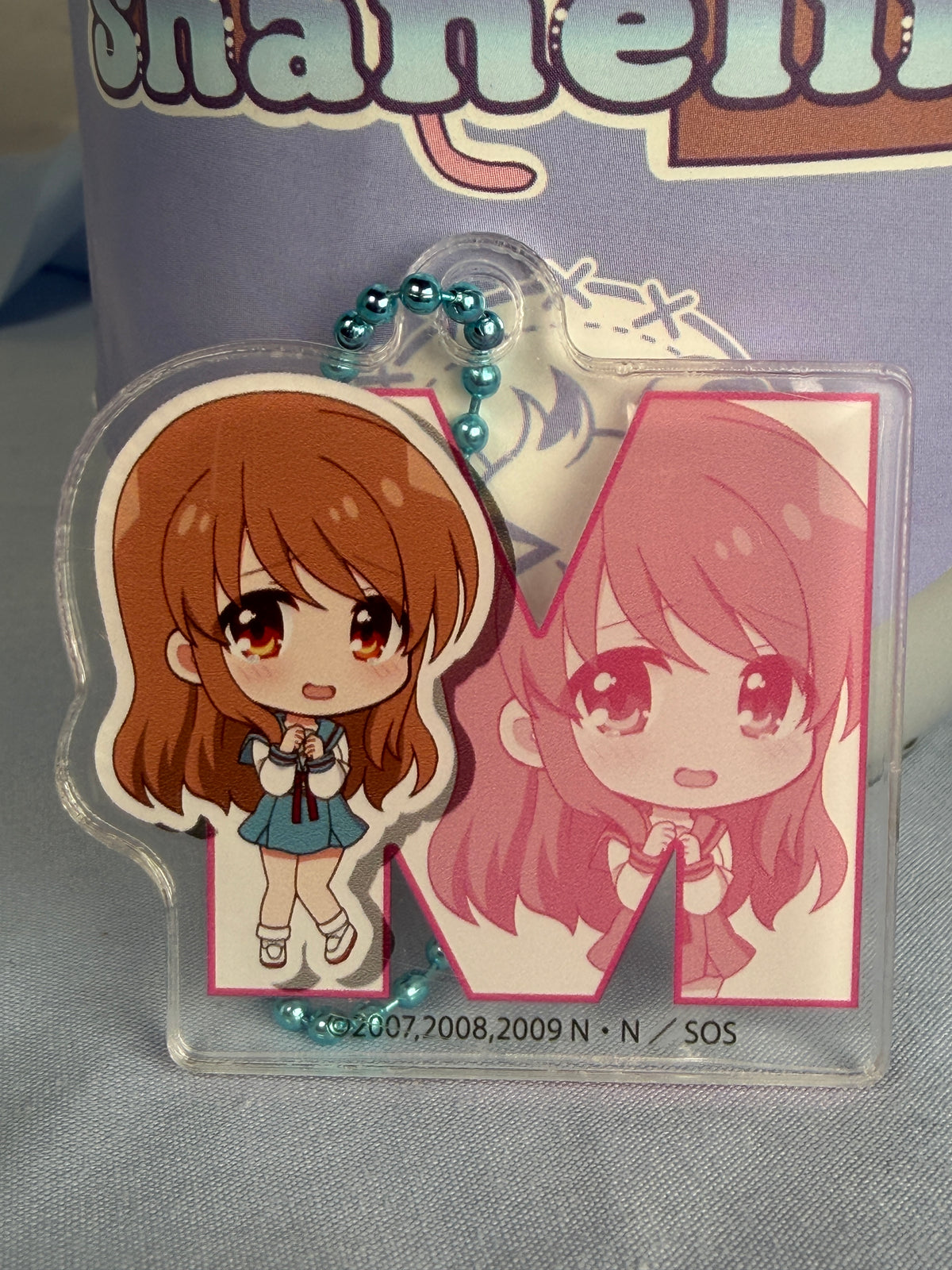 Mikuru Asahina Acrylic Keychain Haruhi Suzumiya 20th Anniversary LEC