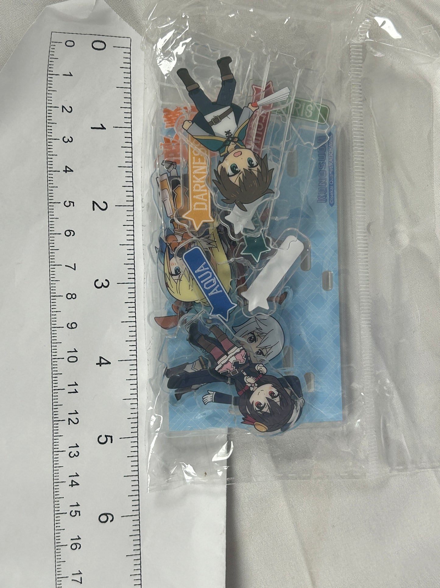 Konosuba Main Cast Mini Acrylic Stand Isekai Quartet