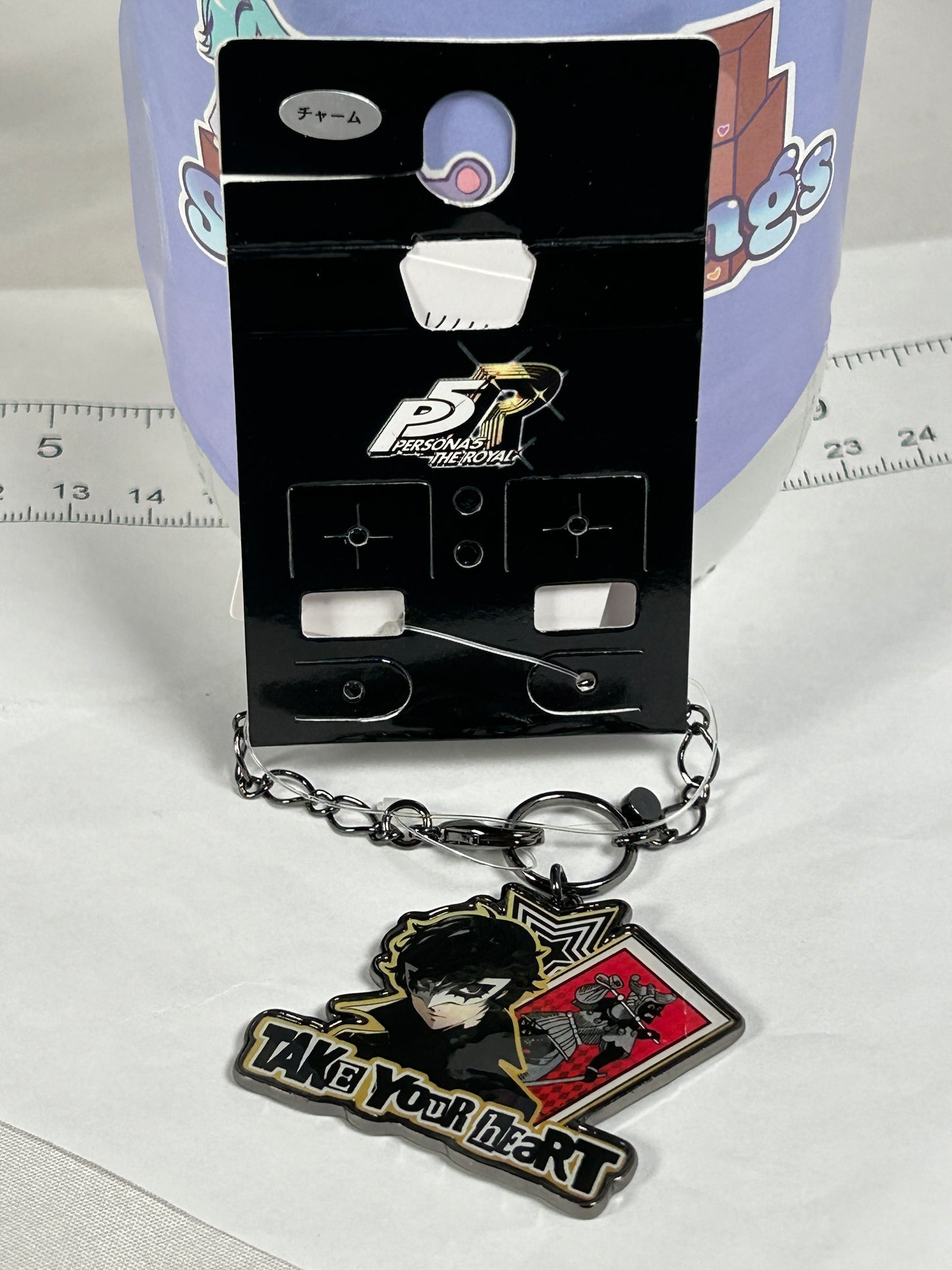 Ren Amamiya Joker Metal Keychain Persona 5 Royal Avail Take Your Heart