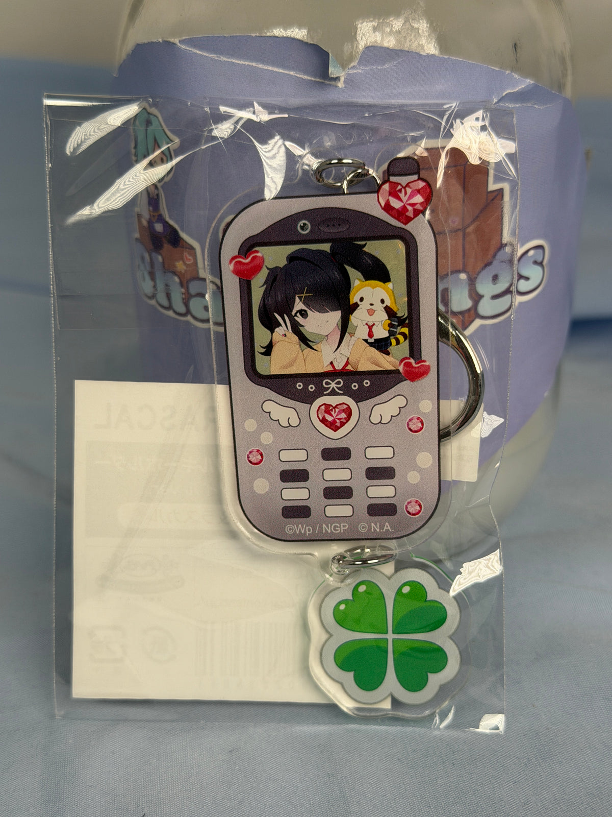 Ame-chan Heisei School Uniform Phone Acrylic Keychain Needy Streamer Overload