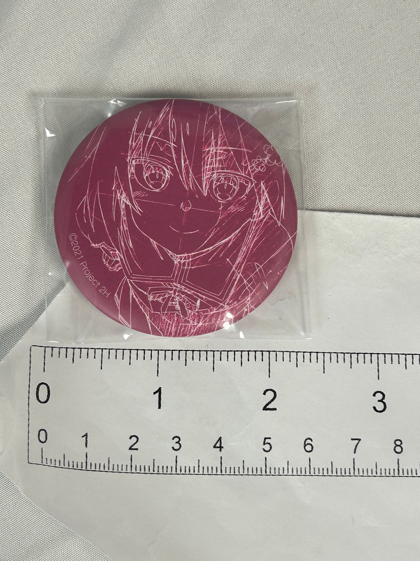 Shiratori Utano Can Badge Button Yuuki Yuuna is a Hero