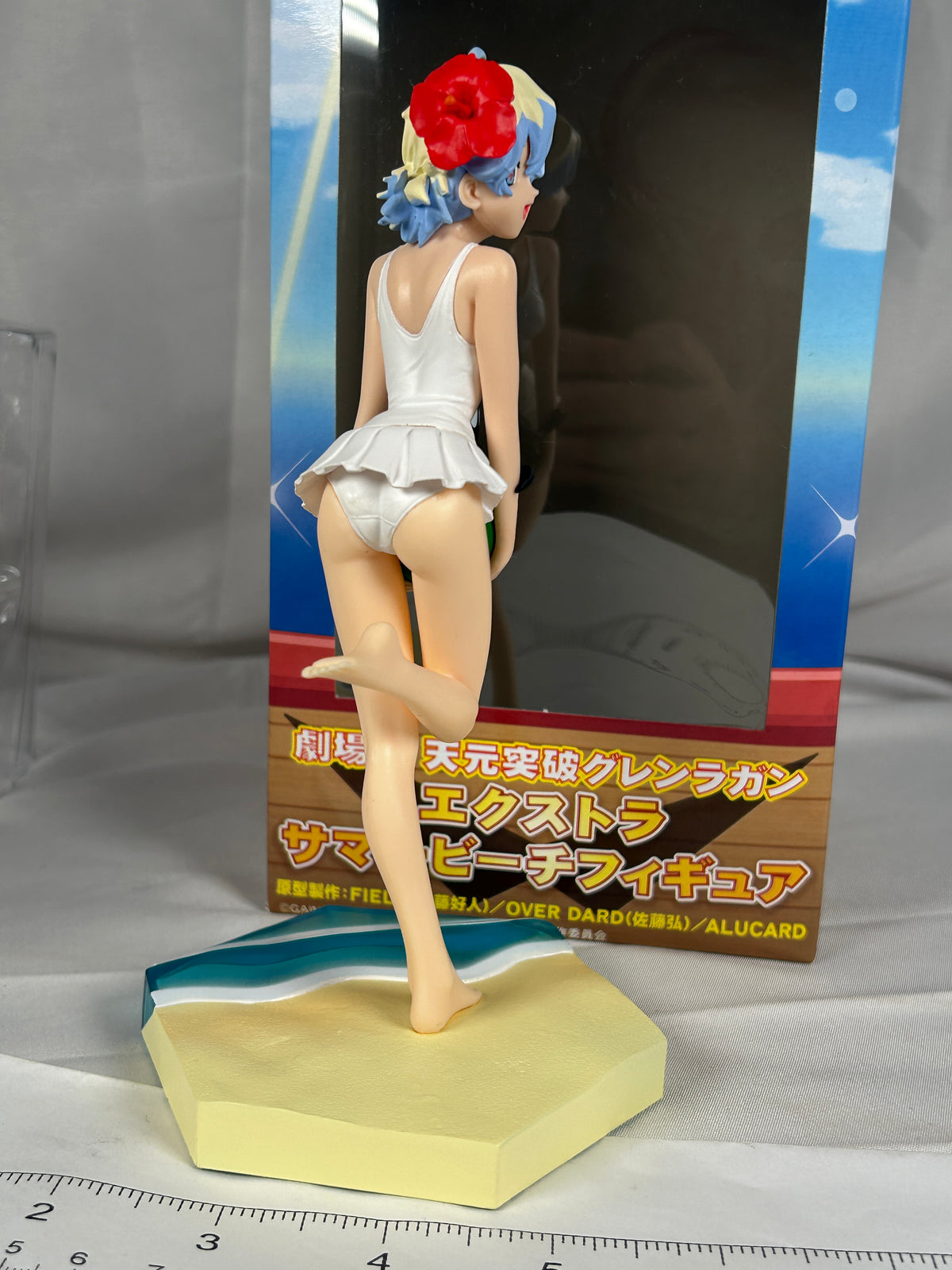 Nia Teppelin Summer Beach Prize Figure Tengen Toppa Gurren Lagann Sega