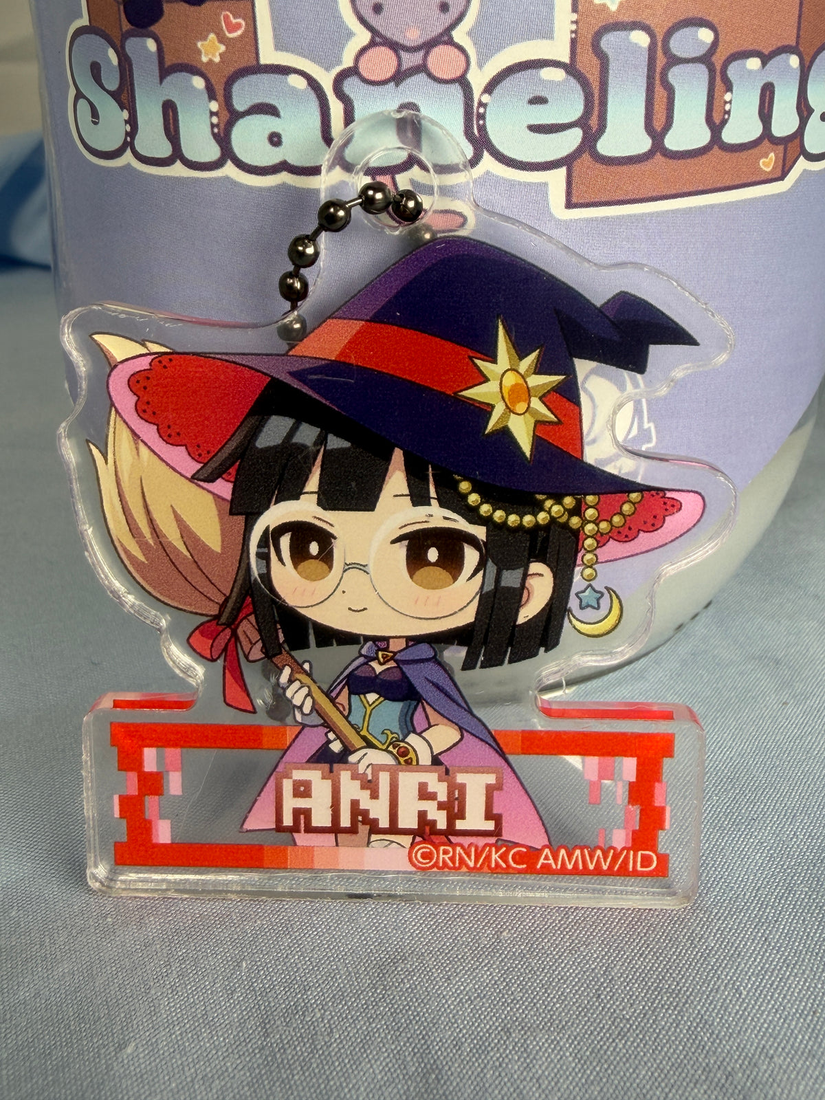 Witch Anri Sonohara Costume Acrylic Keychain Durarara!! 2