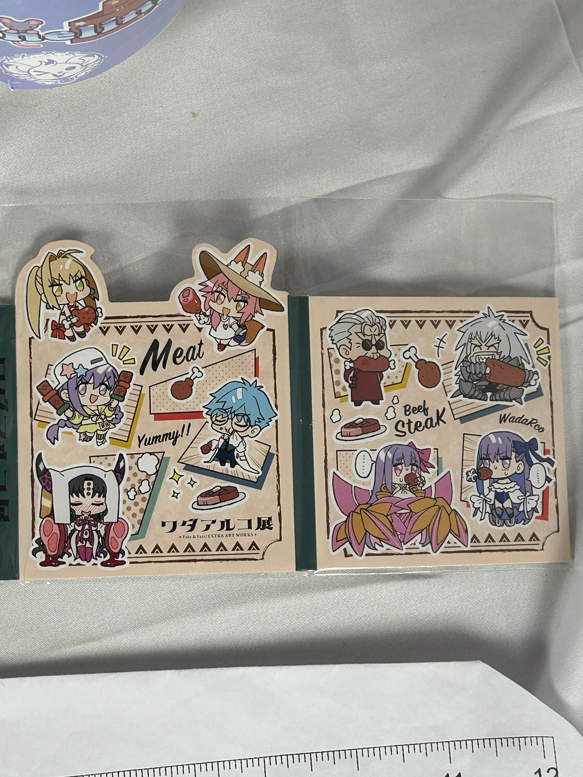 Fate Extra Stickynote Memo Pads Wada Arco Exhibiton