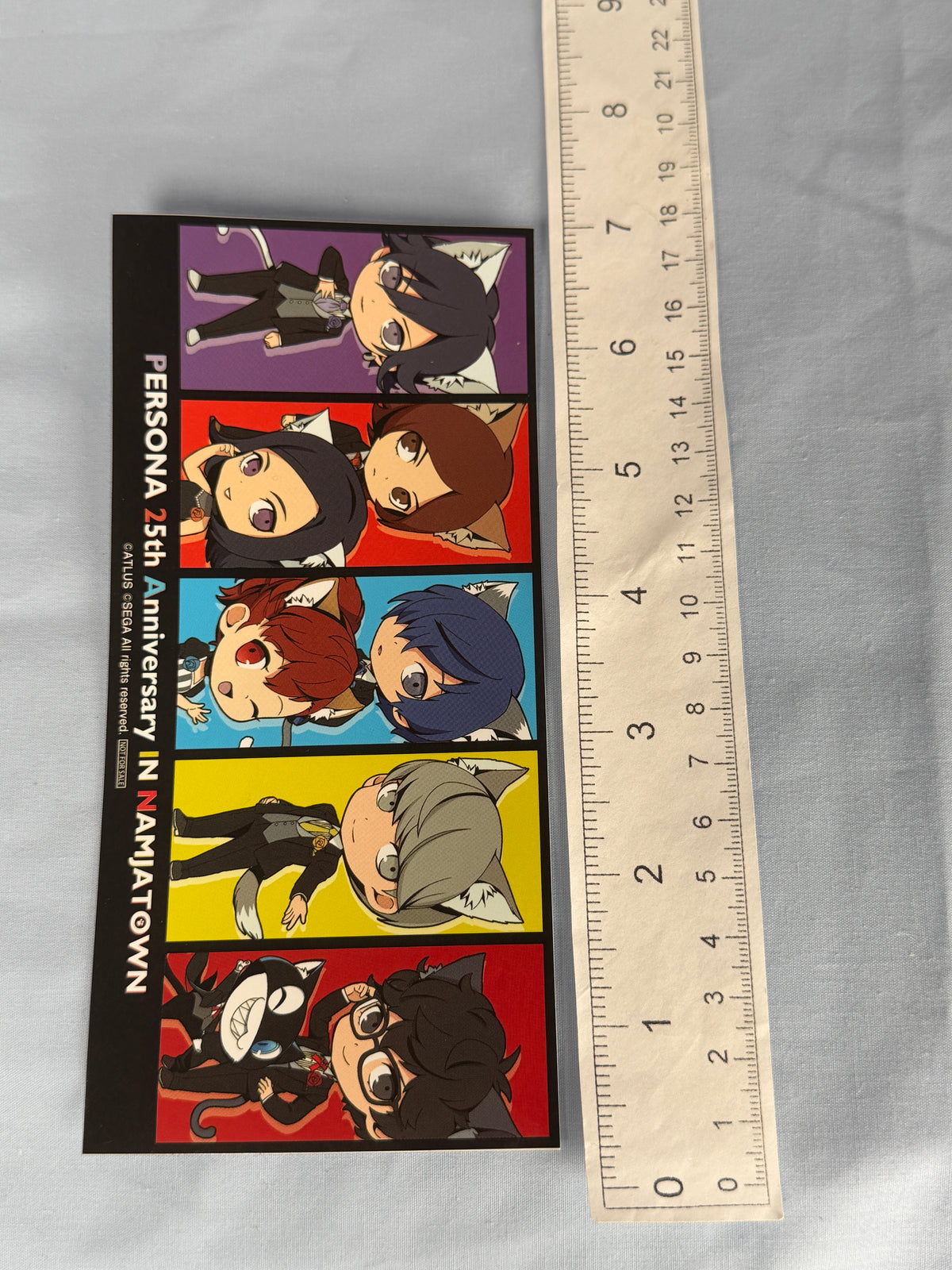Persona 25th Anniversary Chibi Cat Character Sticker Namjatown