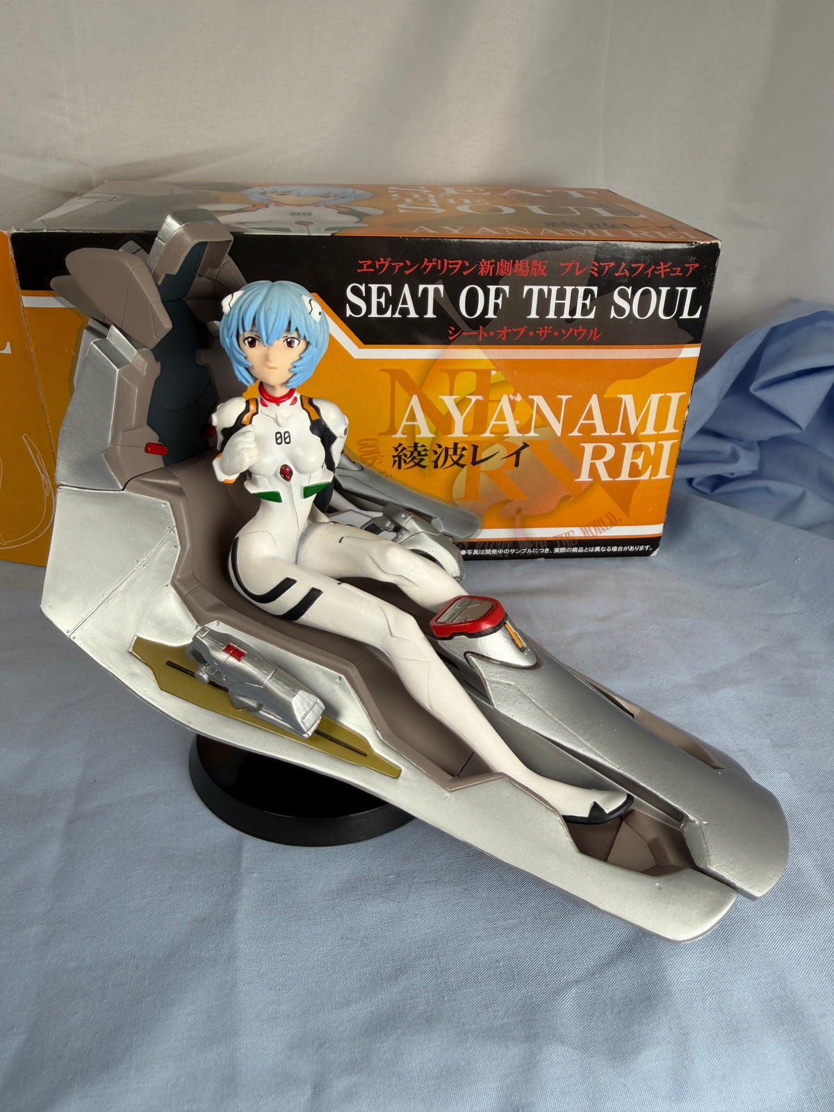 Ayanami Rei PM Figure Seat of the Soul Rebuild of Evangelion SEGA 2009