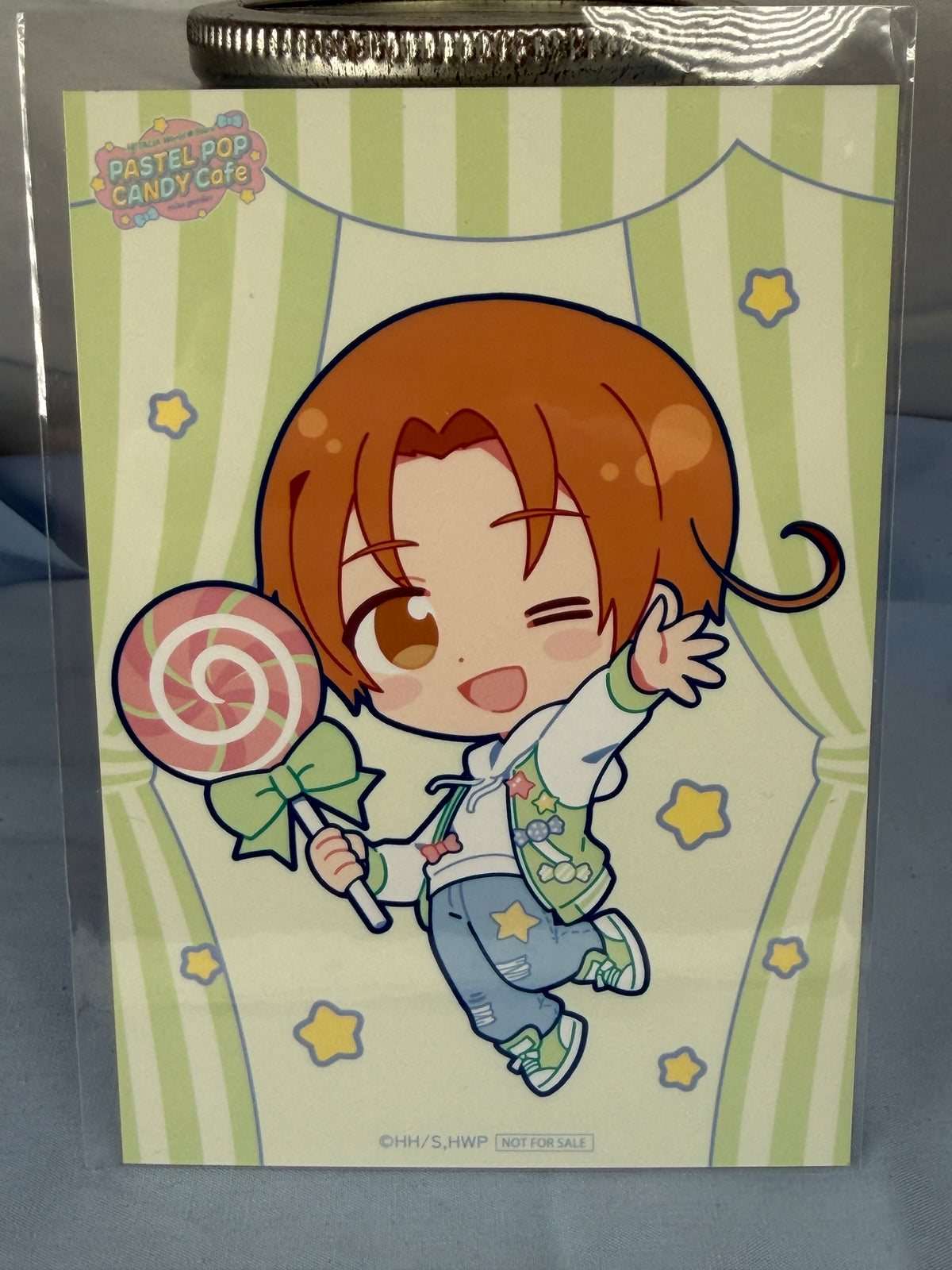 Italy Pastel Pop Candy Bonus Artwork Card Hetalia World Stars mixx Garden