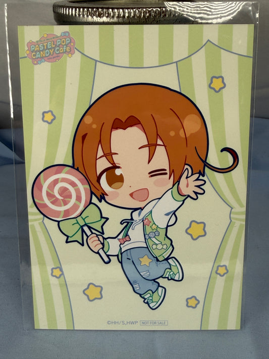 Italy Pastel Pop Candy Bonus Artwork Card Hetalia World Stars mixx Garden