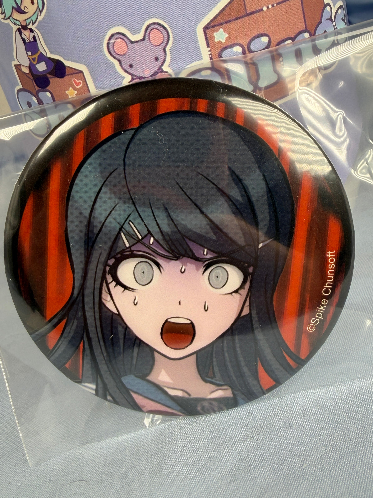 Sayaka Maizono Despair Can Badge Pin Danganronpa Vol 1