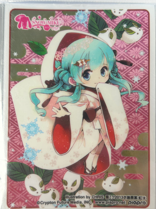 Snow Hatsune Miku 2013 Character Card Sleeves Chara Sleeve Collection Vocaloid