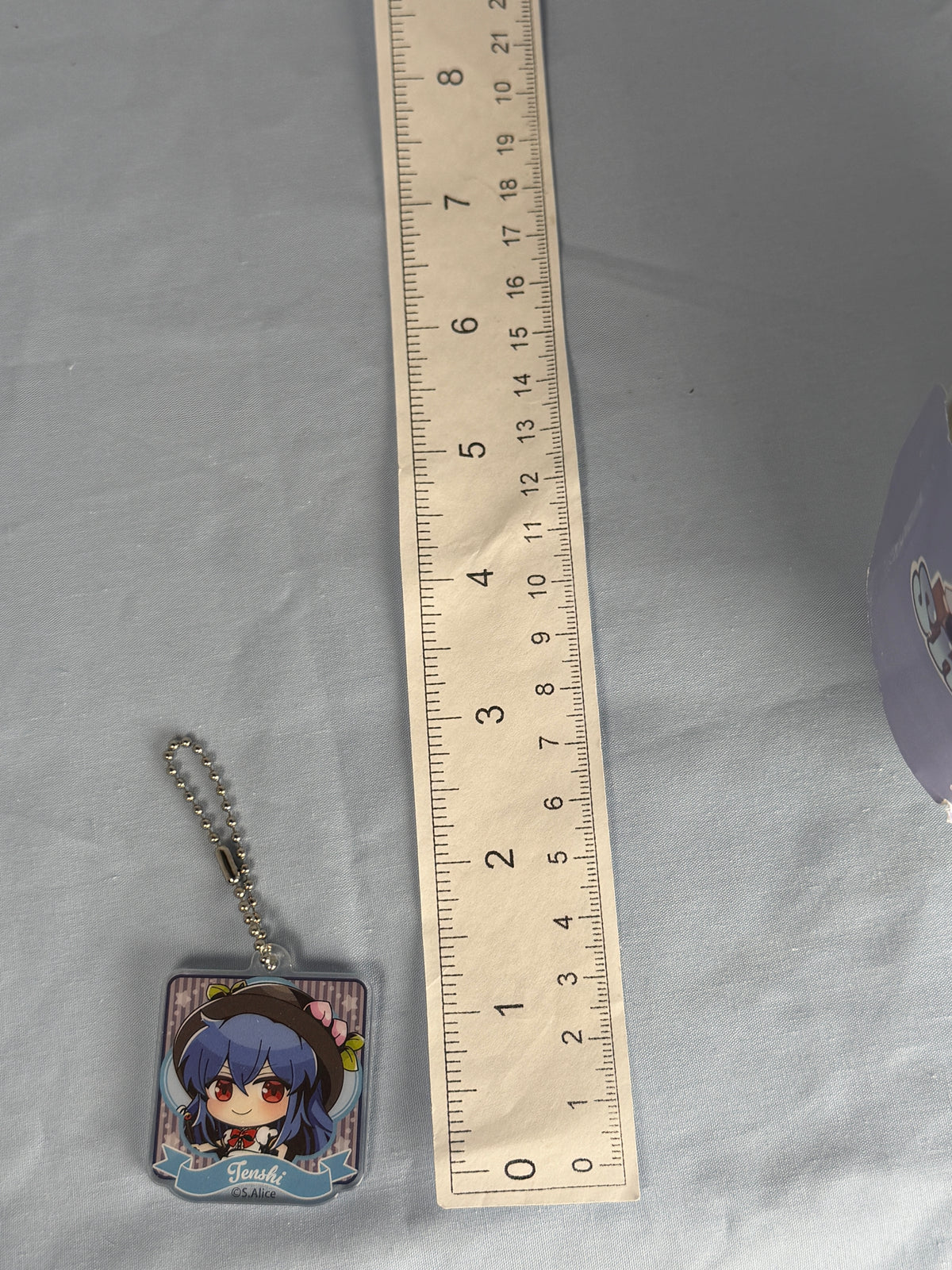 Tenshi Hinanawi Acrylic Keychain Touhou Project NIC Vol 2