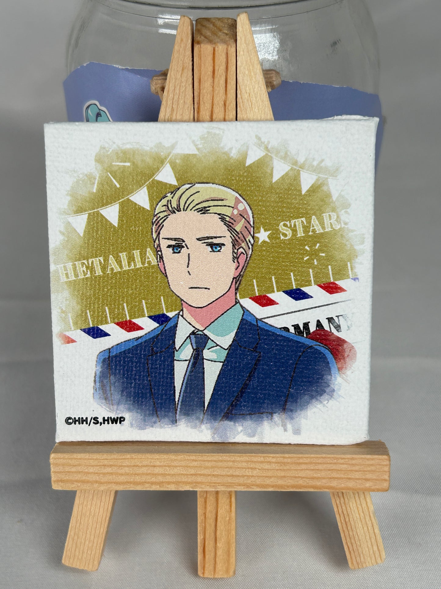 Germany Mini Art Easel Hetalia World Stars