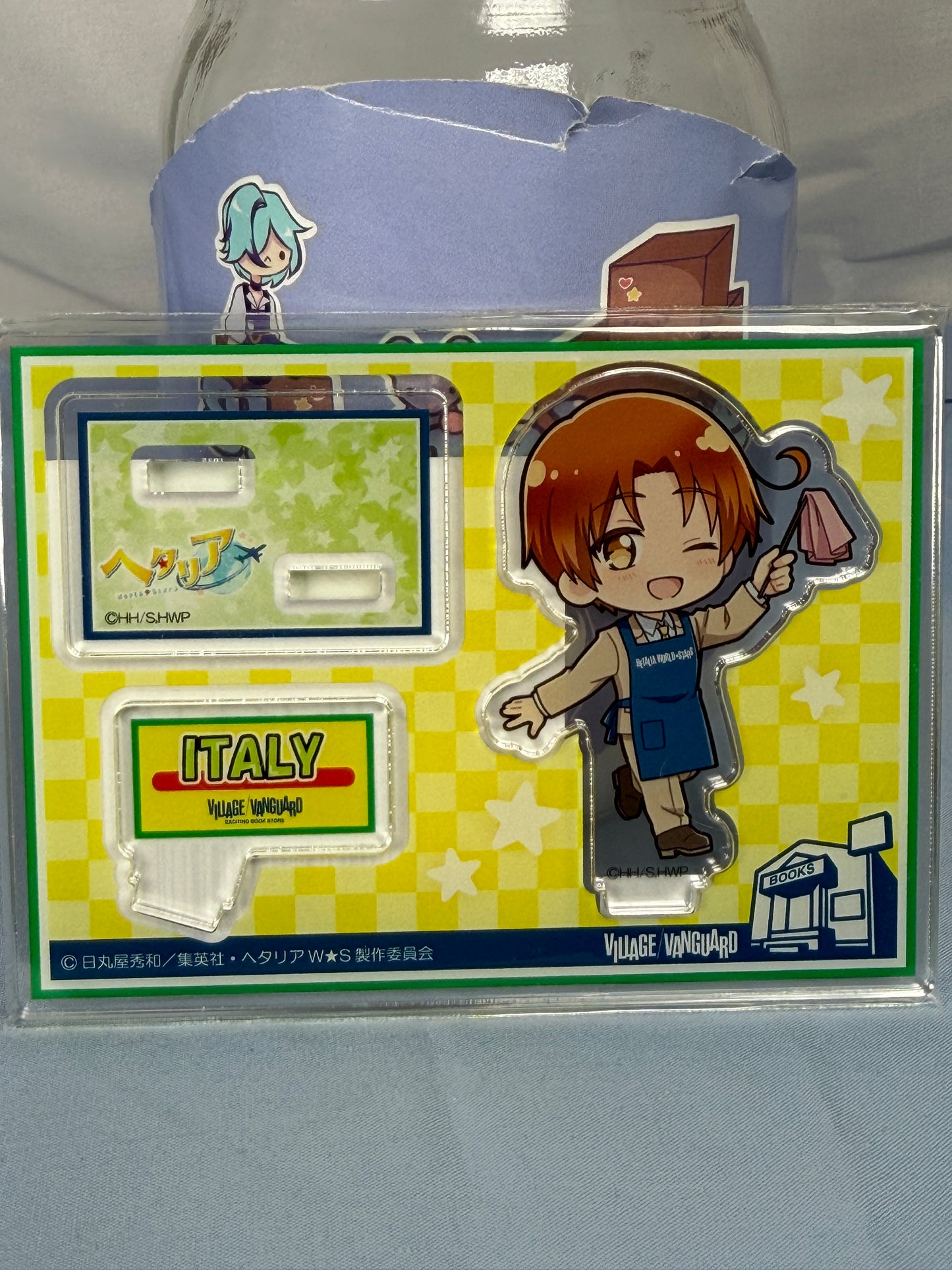 Italy Acrylic Stand Hetalia World Stars x Village Vanguard Collaboration
