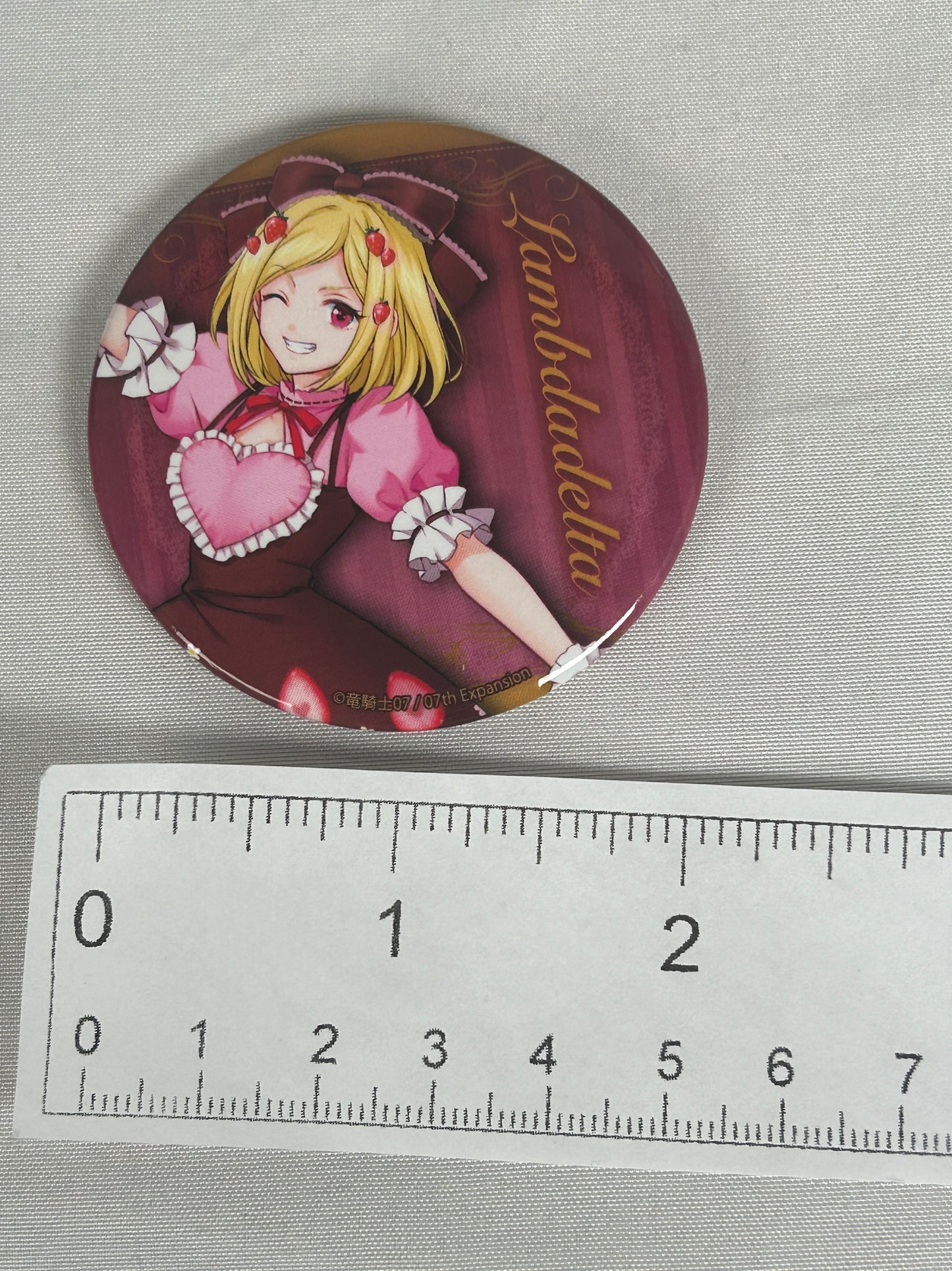 LambdaDelta Dolce Ver Half Body Can Pin Badge Umineko When They Cry A3