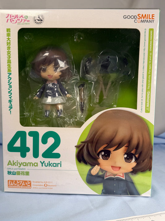 Akiyama Yukari Nendoroid Figure 412 Girls Und Panzer GoodsmileCompany 2014