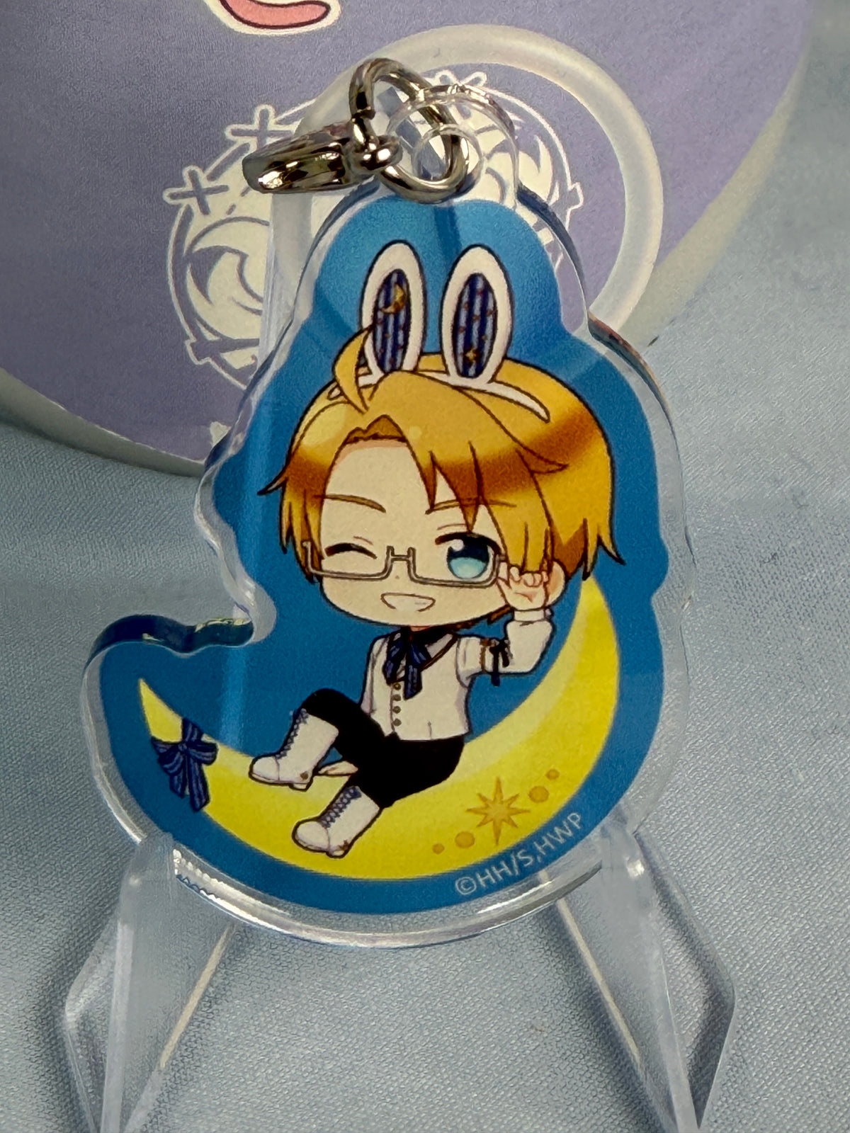 America Bunny Moon Acrylic Keychain Hetalia World Stars Amo Café 2026