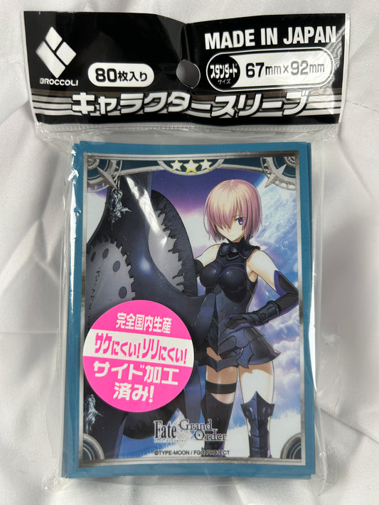 Broccoli Character Sleeves Mash Kyrielight Fate Grand Order FGO 80 Ct