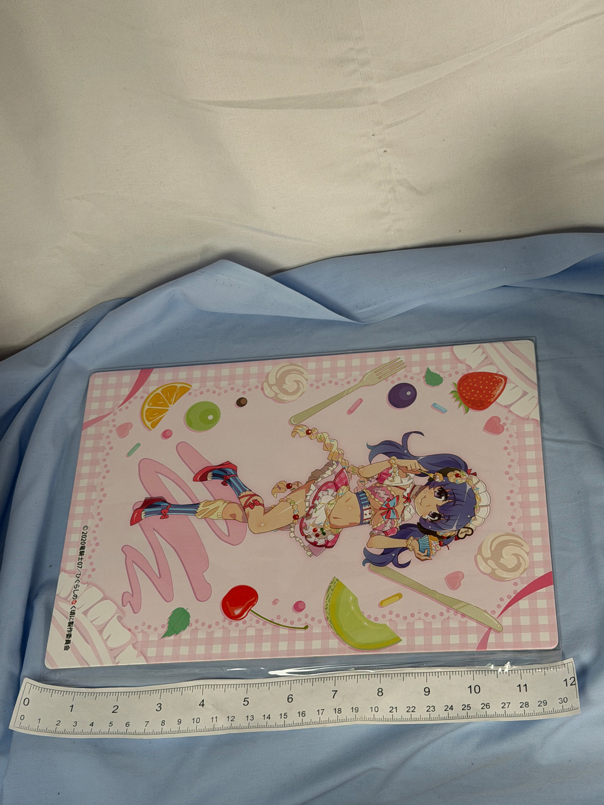Hanyuu A4 Artboard Higurashi When They Cry Moe Café Lottery Prize F