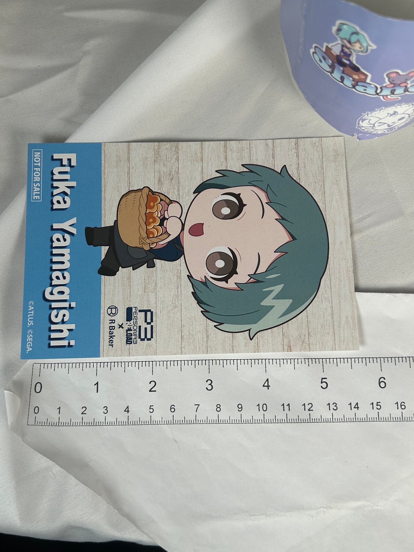 Fuuka Yamagishi Postcard Persona 5 Royal Baker Café