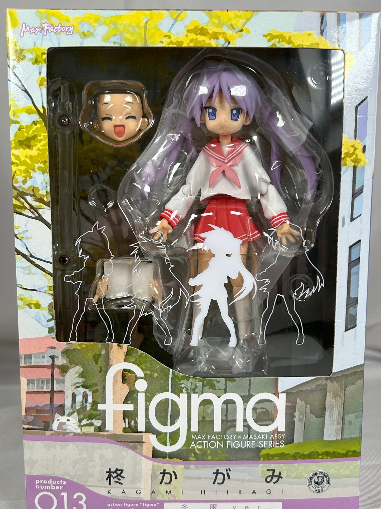 Hiiragi Kagami Winter Uniform figma Figure 13 Lucky Star Good Smile Company
