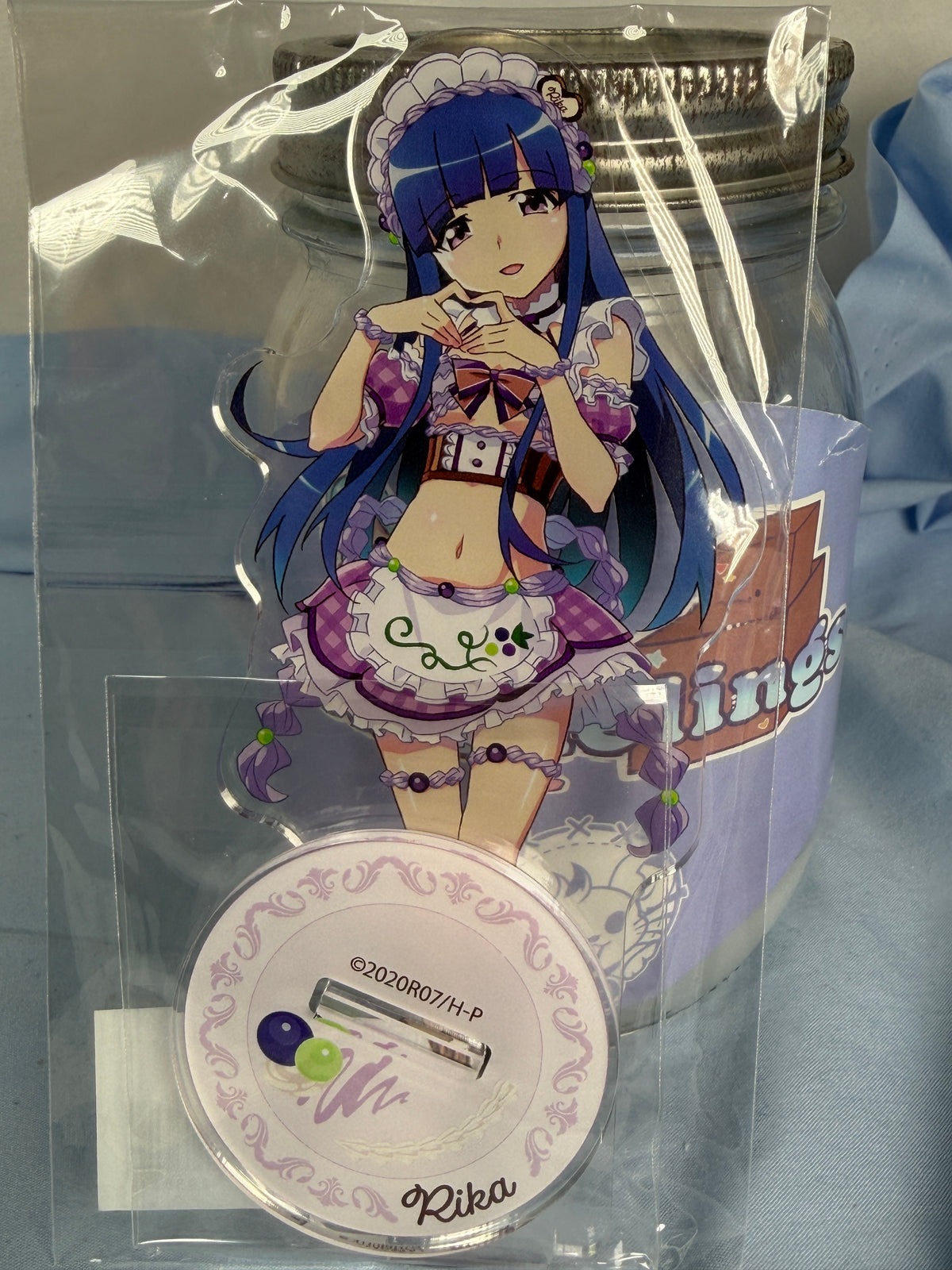 Rika Furude Acrylic Stand Higurashi When They Cry Moe Café Lottery Prize C