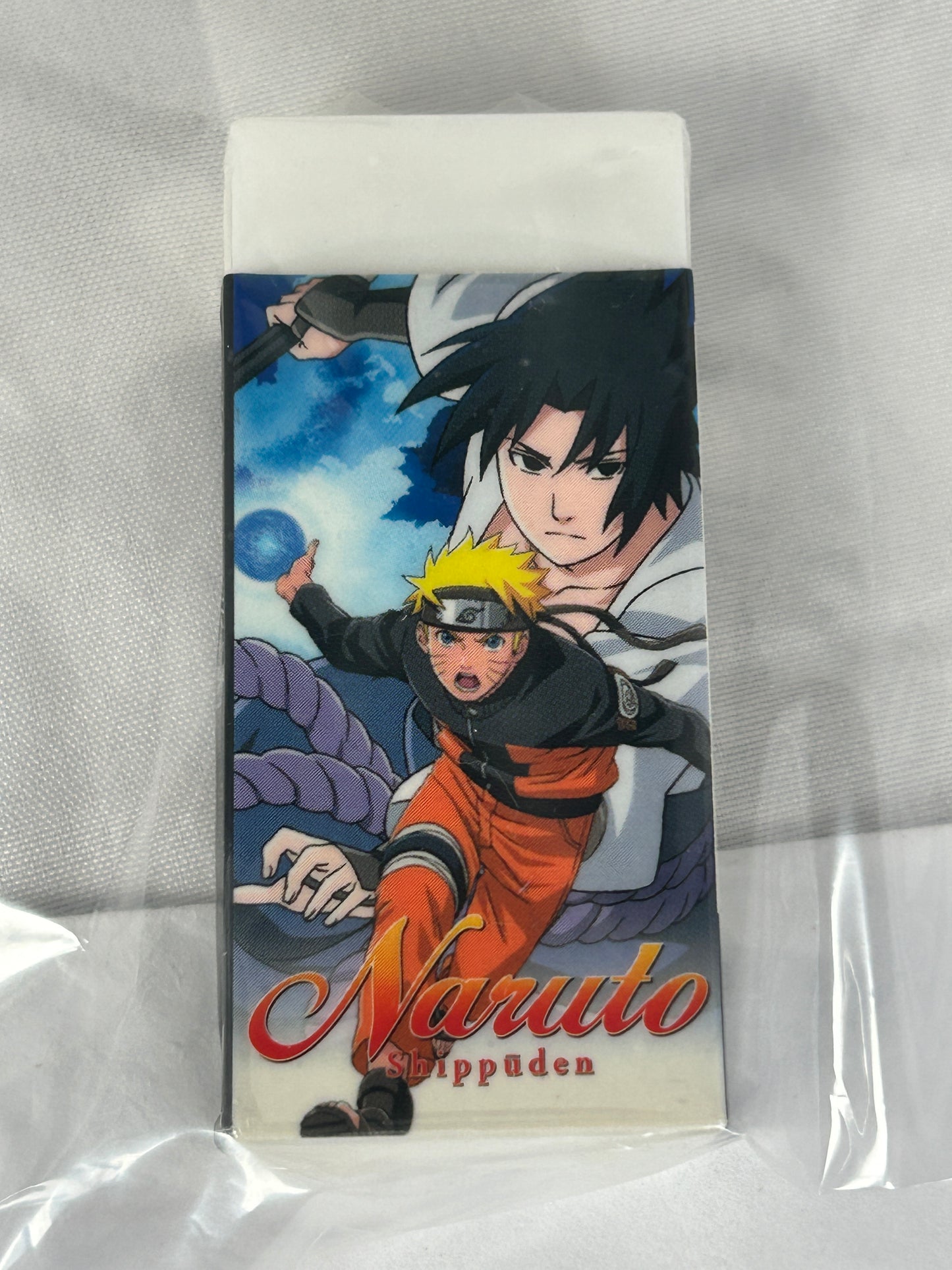 Naruto Sasuke Uchiha Shippuden Official Rubber Eraser Made in Japan