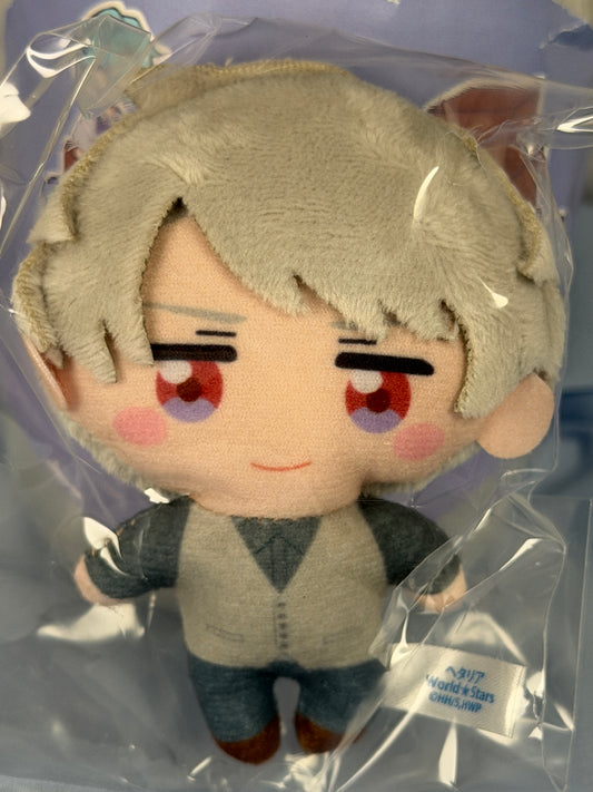 Prussia Plush Keychain Strap Kapukko Friends Hetalia World Stars