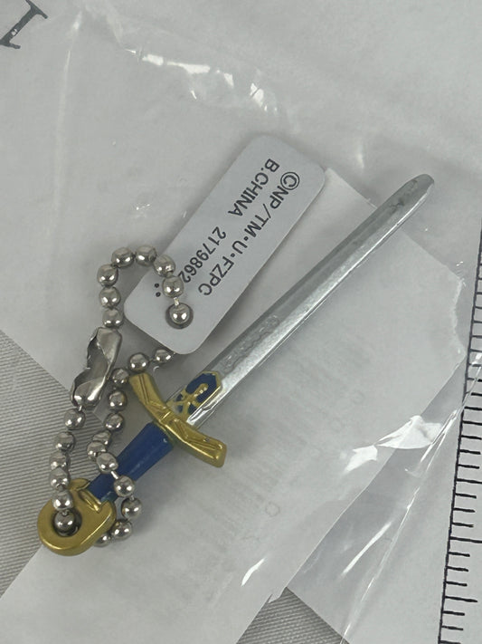 Excalibur King Aurthur Saber Metal Keychain Fate Grand Order