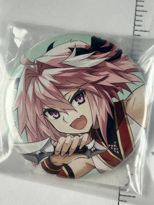 Astolfo Rider Of Black Can Badge Fate Grand Order Fes 2024