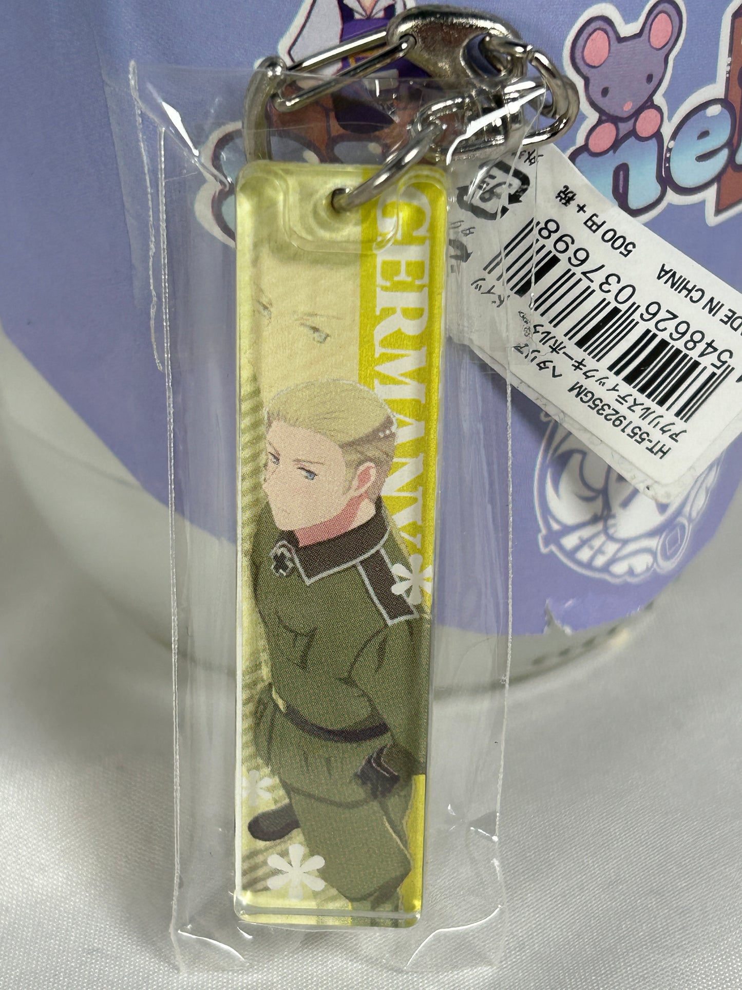 Germany Ludwig Acrylic Stick Keychain Hetalia 2016