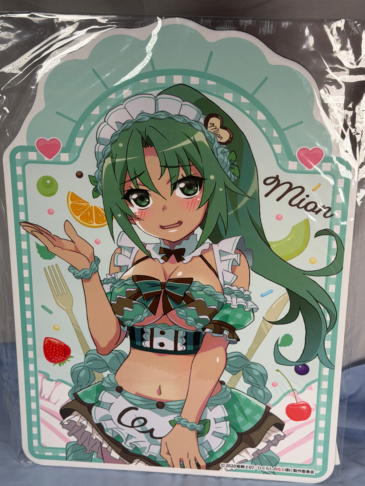 Mion Sonozaki Display Board Higurashi When They Cry Moe Café Lottery Prize B