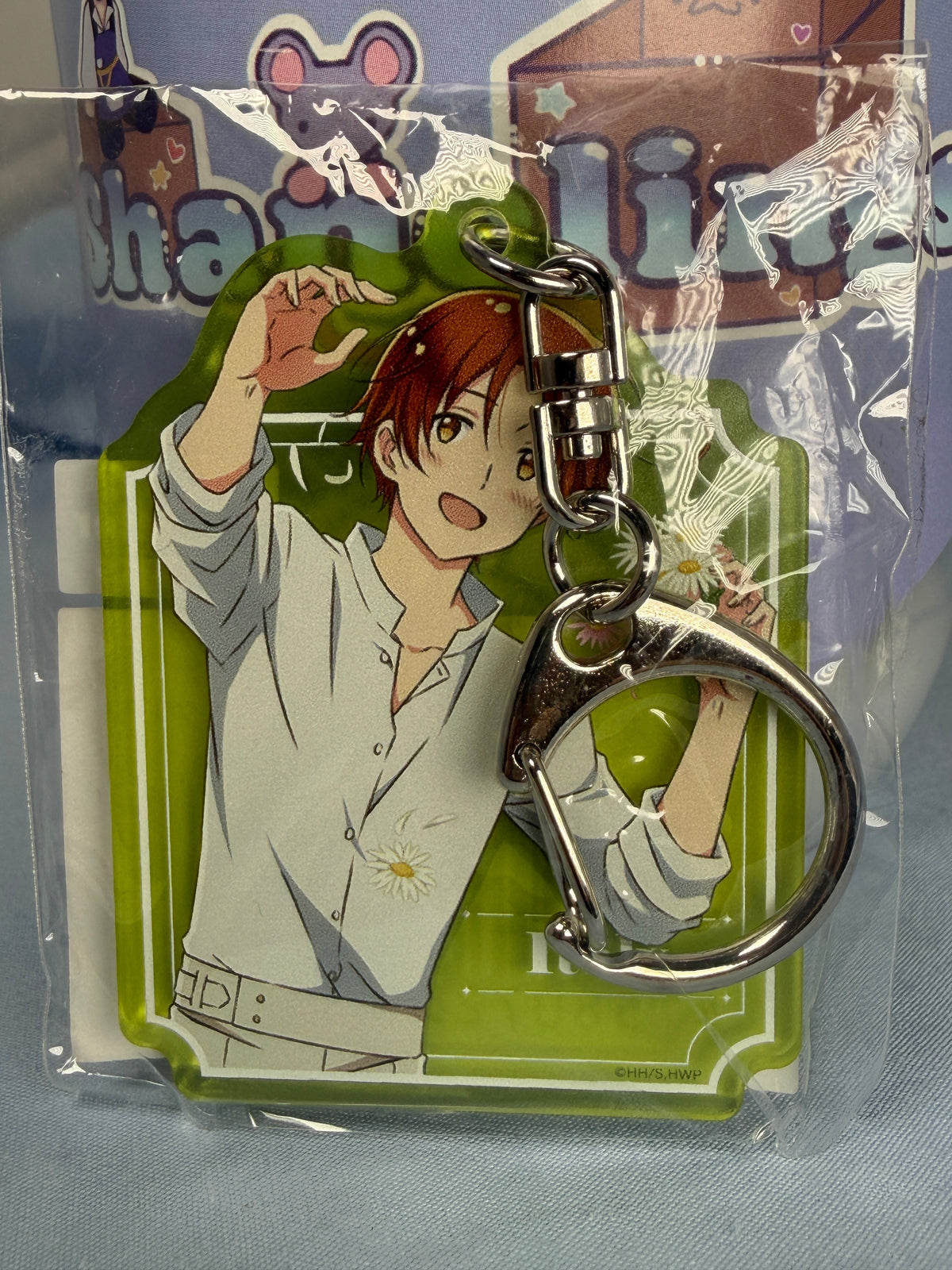 Italy Flower Shower Acrylic Keychain Hetalia World Stars Web Lottery D-1