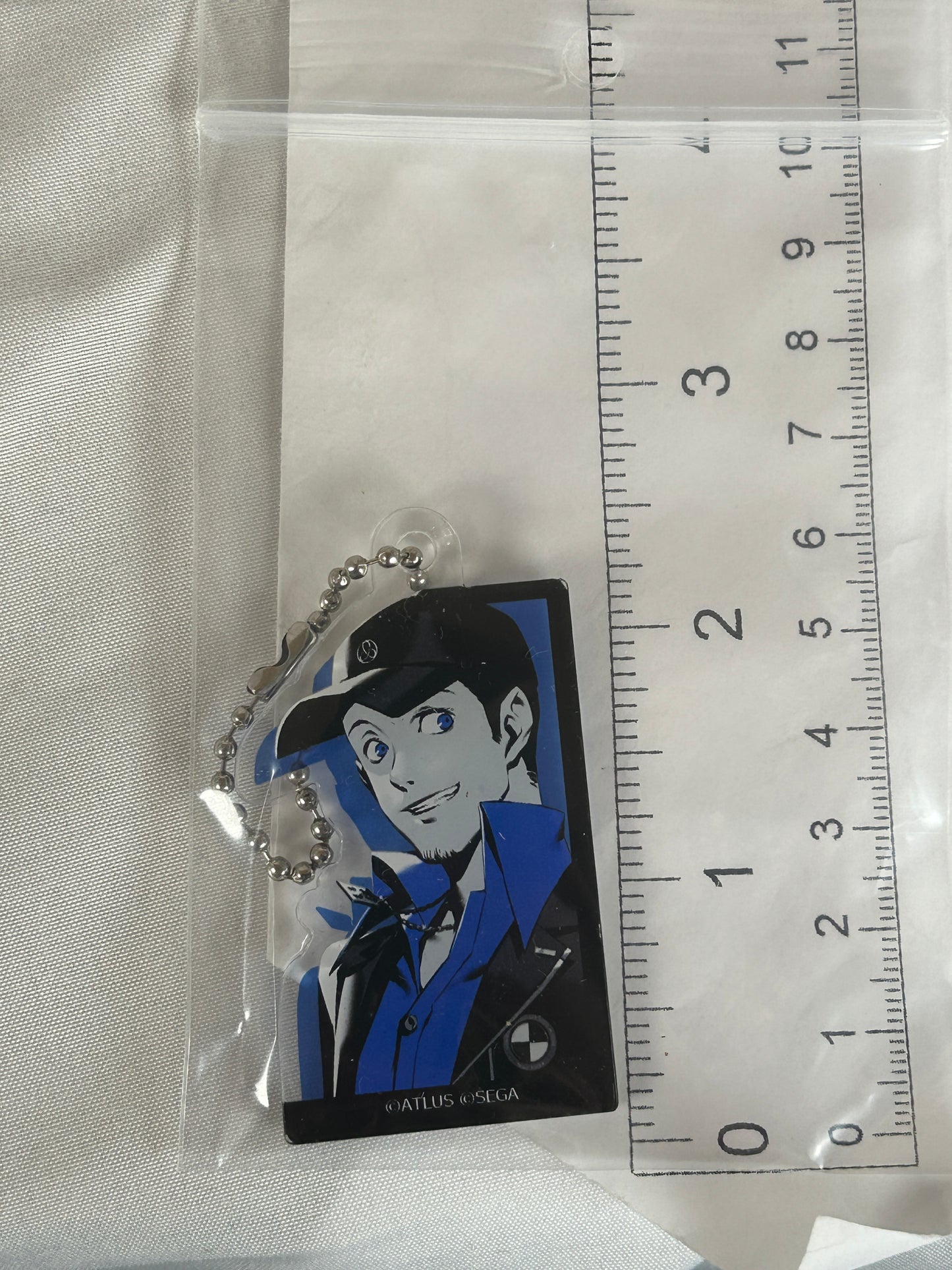 Junpei Iori Portrait Acrylic Keychain Persona 3 Reload