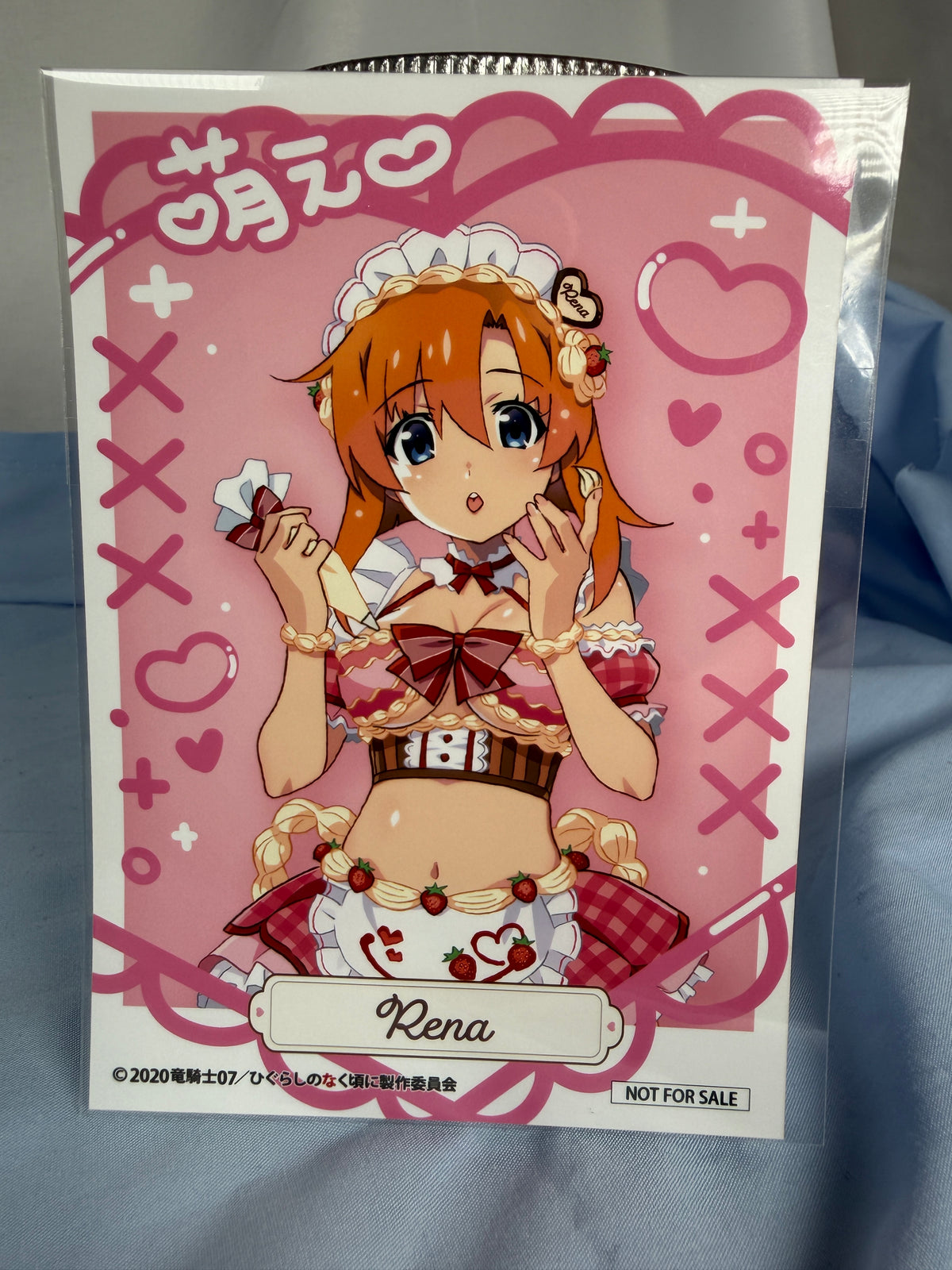 Rena Ryugu Art Display Bromide Higurashi When They Cry Moe Café Lottery Bonus