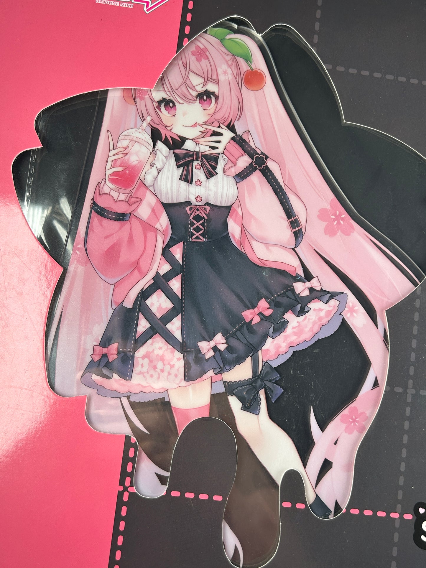 Sakura Subculture Hatsune Miku Large Acrylic Stand A Prize Taito