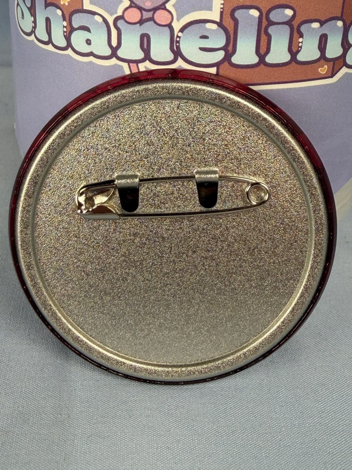 Kanon Official Illustration Can Badge Pin Umineko When They Cry