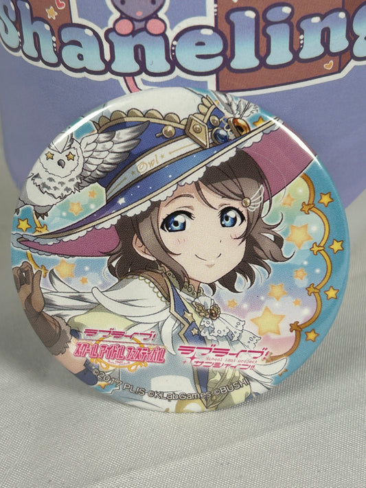 You Watanabe Fancy Hat Button Badge Love Live Aqours Sunshine