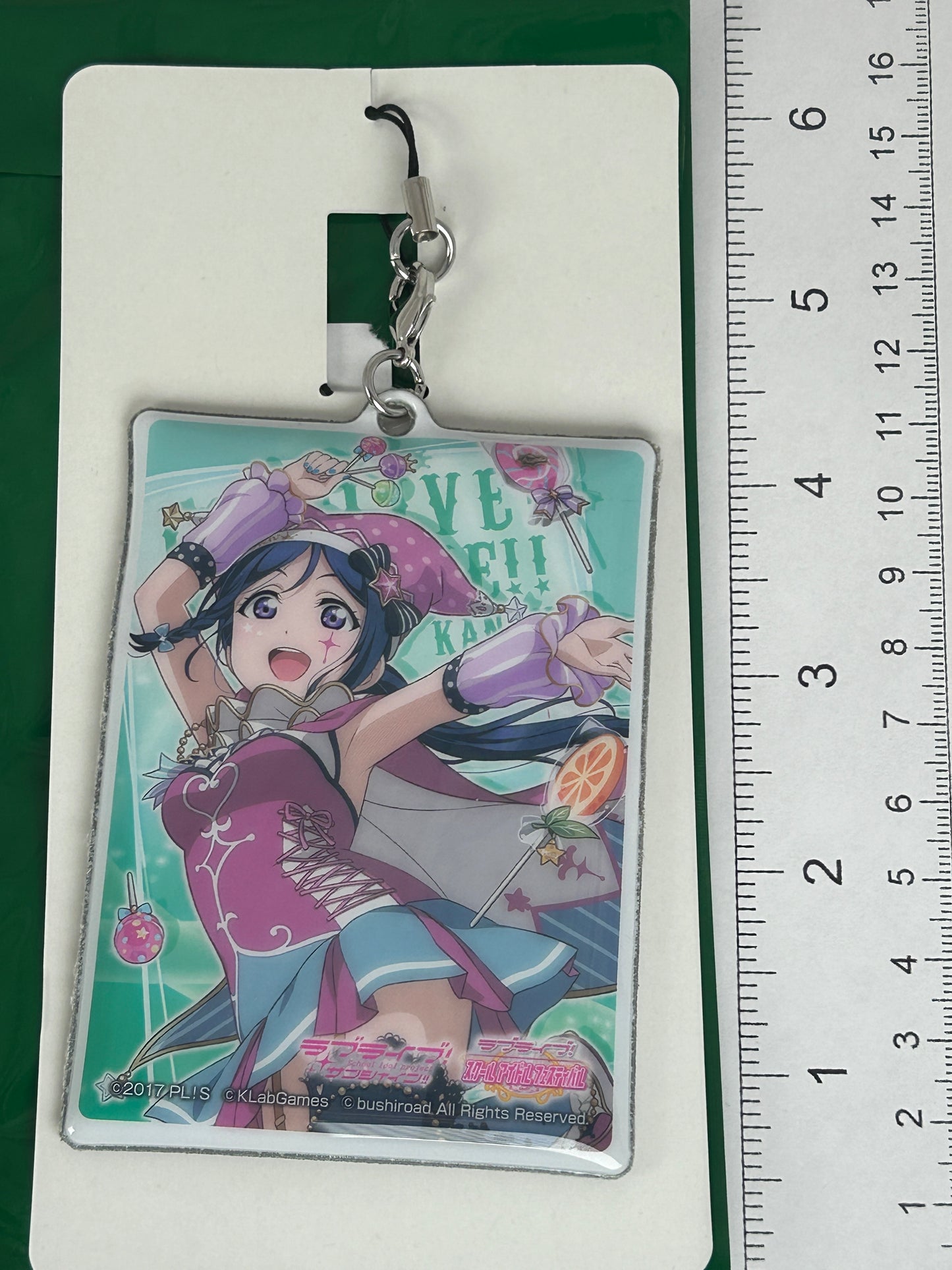 Kanan Matsuura Plastic Bubble Keychain Love Live Sunshine
